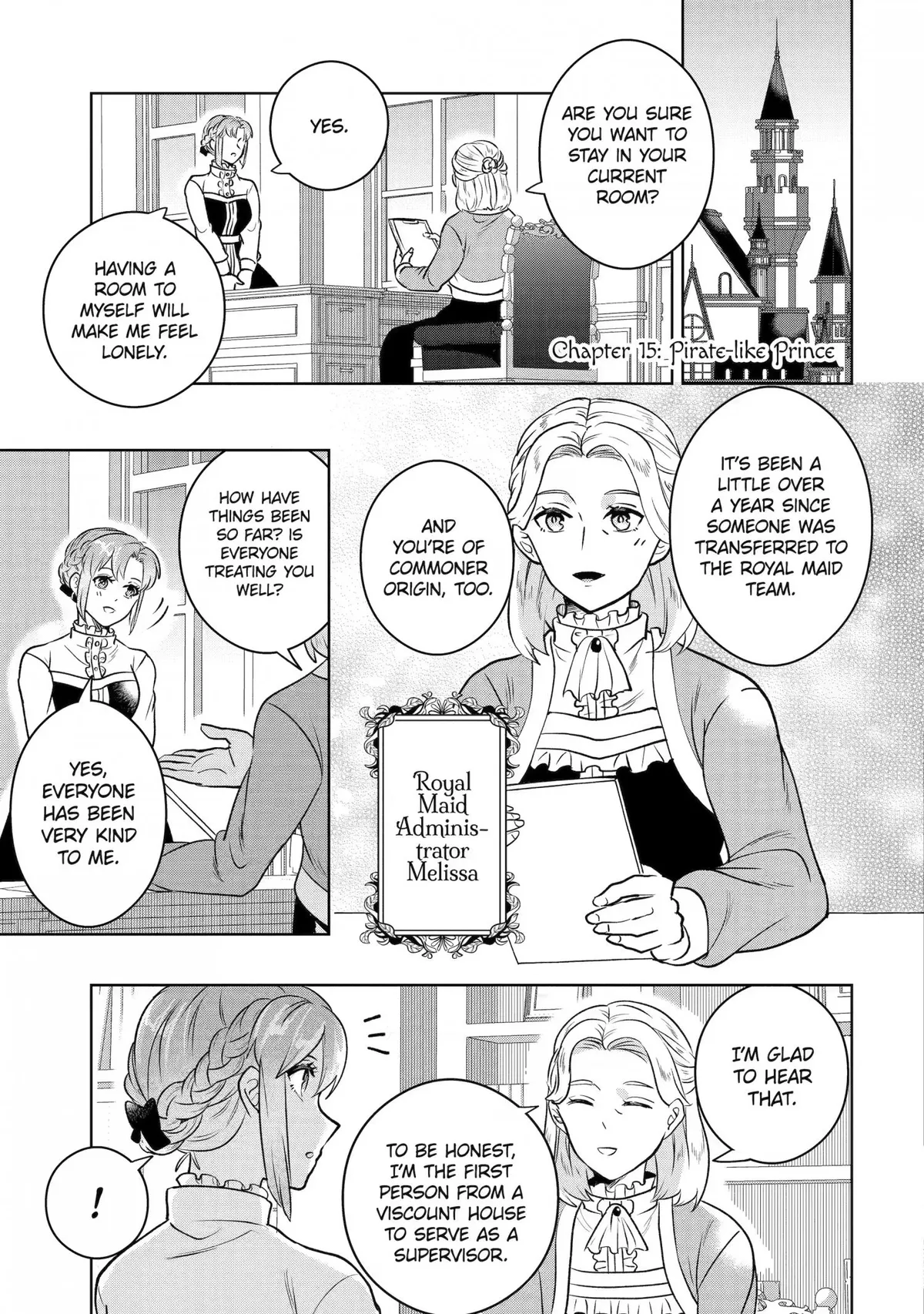 Charlotte: The Tale of a Maid Serving in the Castle Chapter 15 page 1 - 