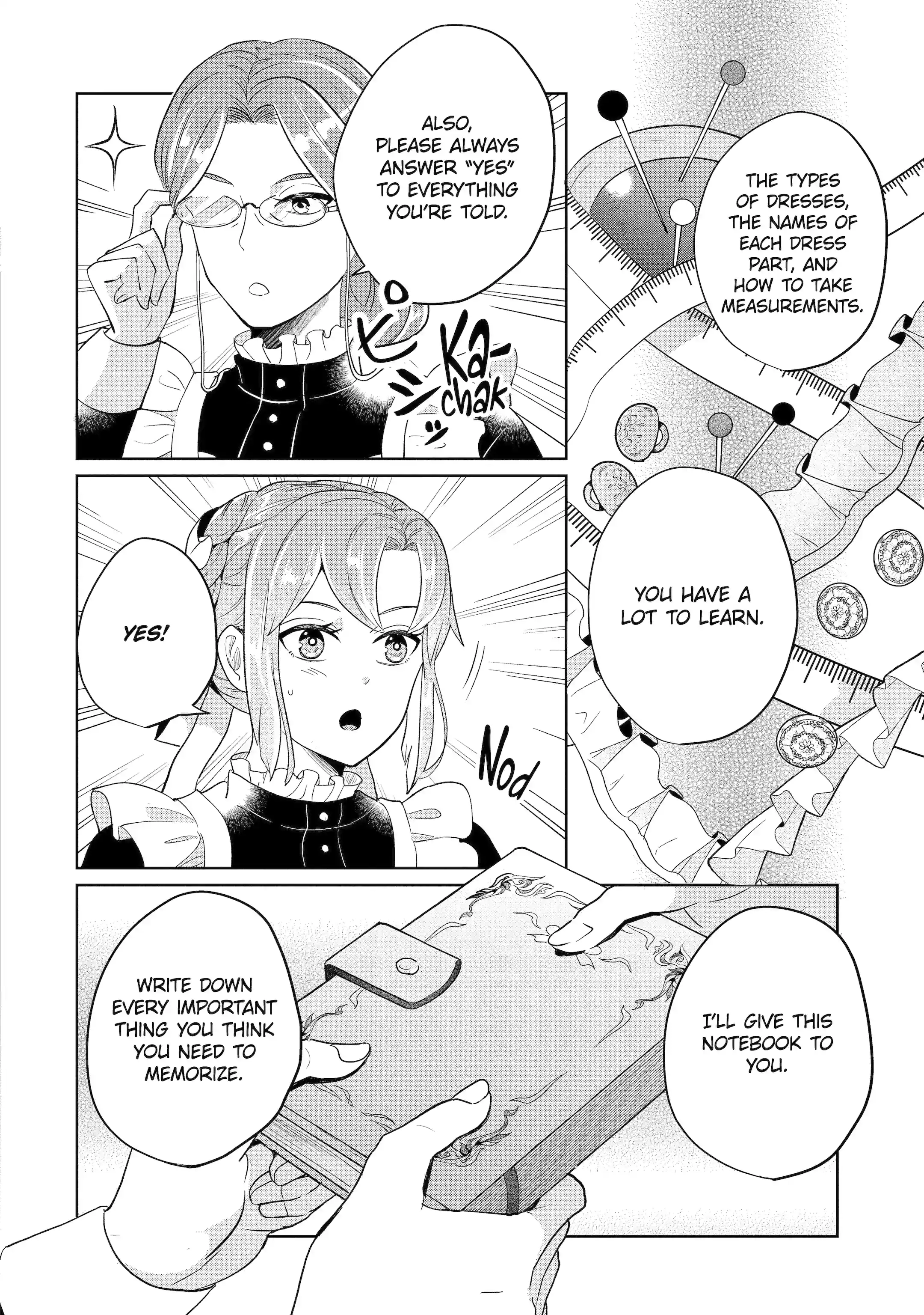 Charlotte: The Tale of a Maid Serving in the Castle Chapter 3.1 page 4 - 