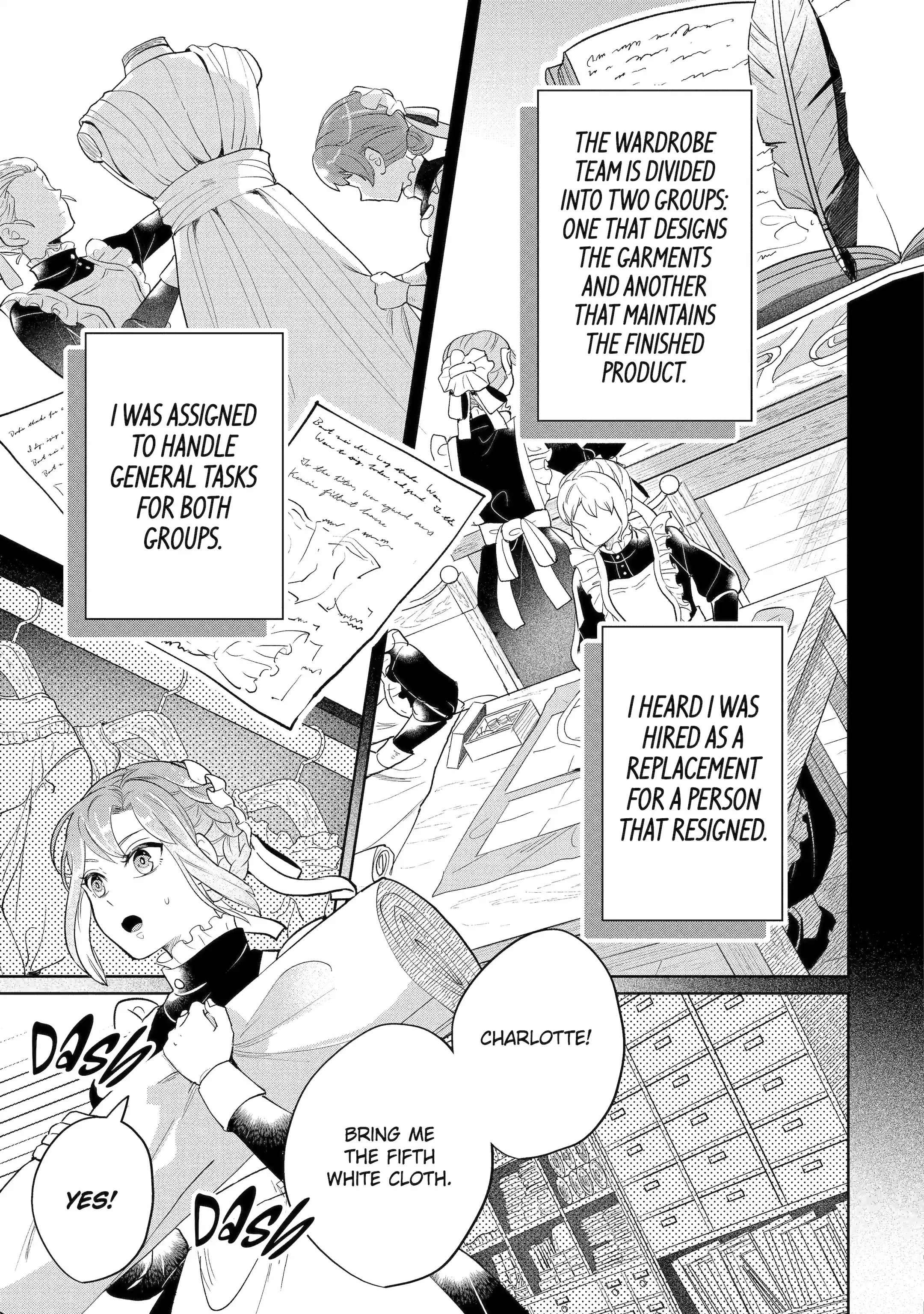 Charlotte: The Tale of a Maid Serving in the Castle Chapter 3.1 page 5 - 
