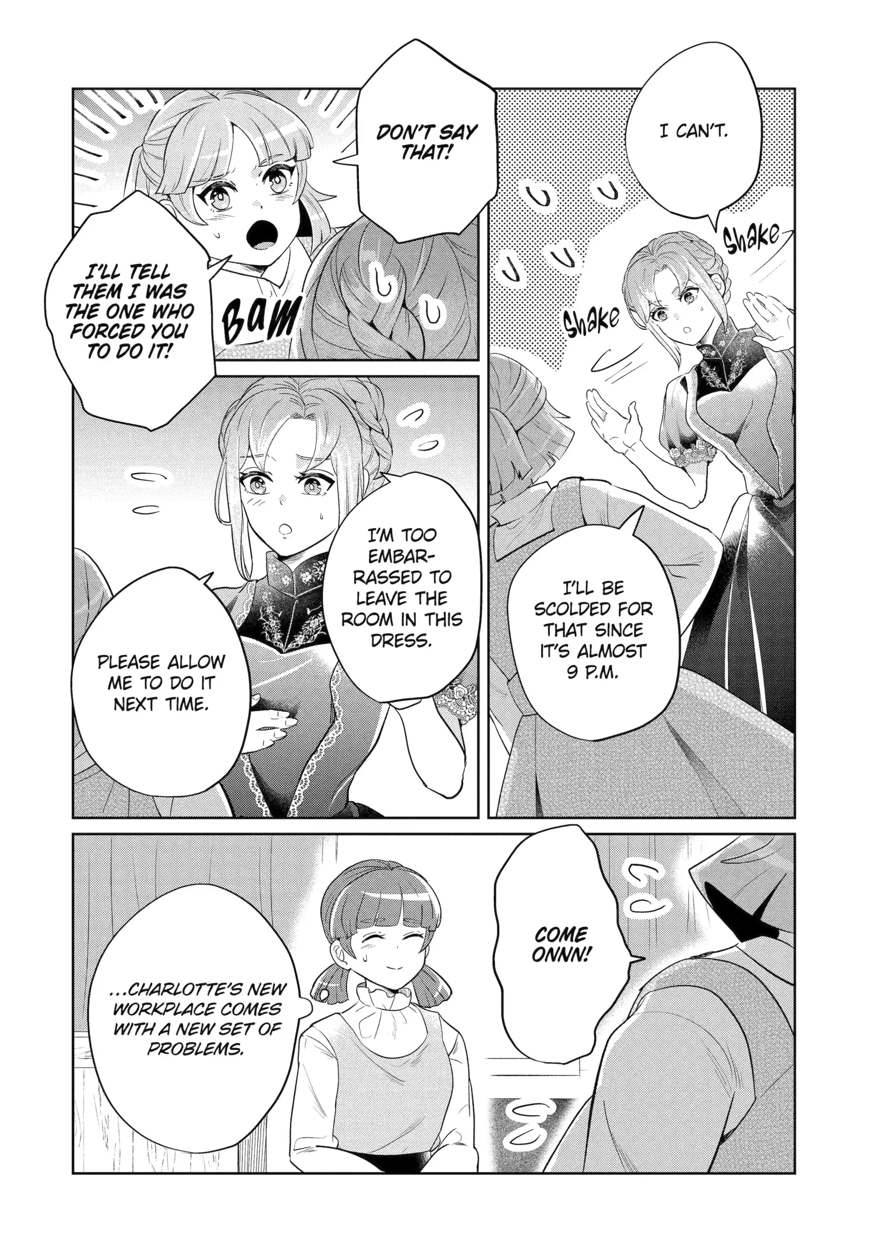Charlotte: The Tale of a Maid Serving in the Castle Chapter 3.3 page 4 - 