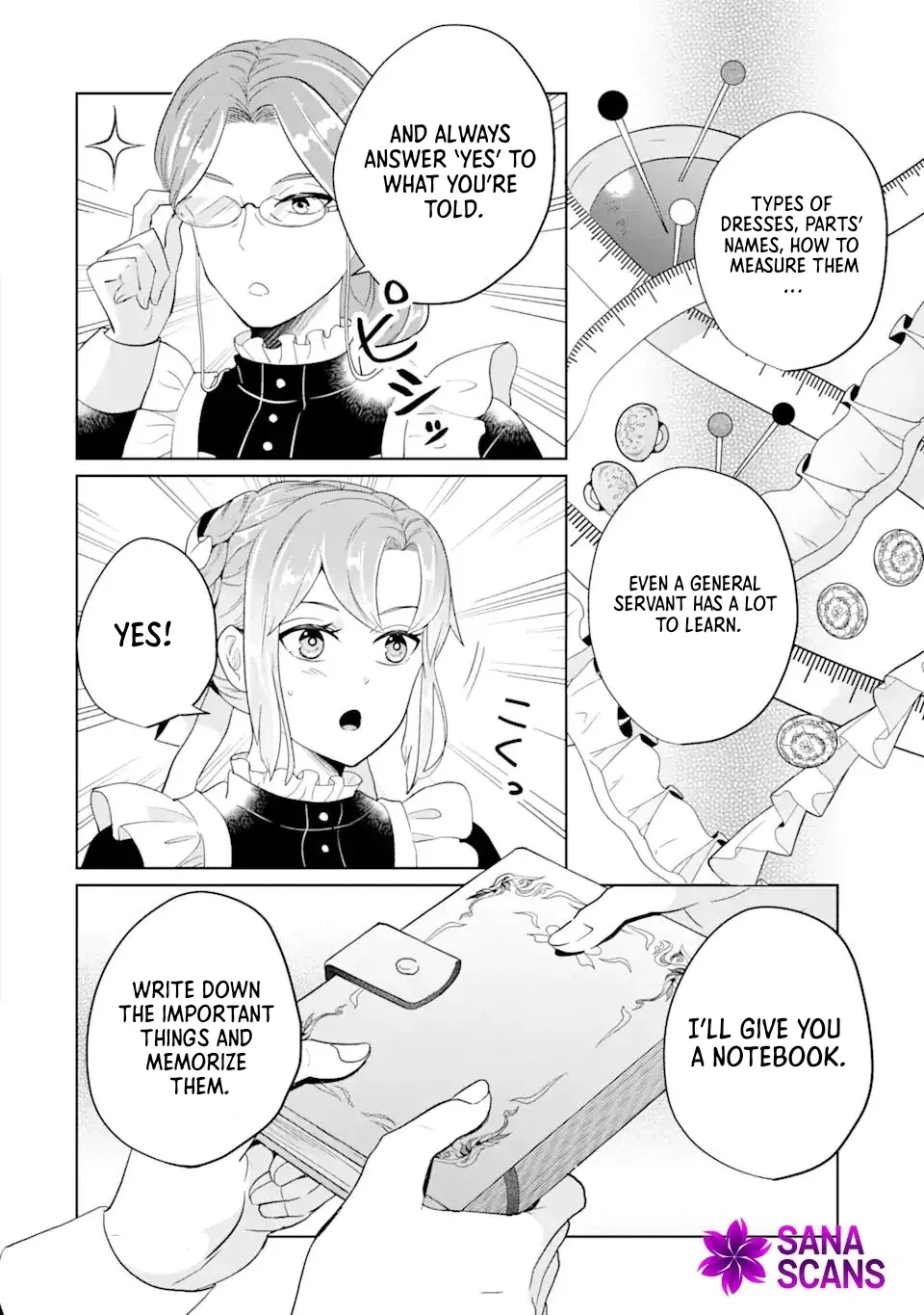 Charlotte: The Tale of a Maid Serving in the Castle Chapter 3 page 6 - 
