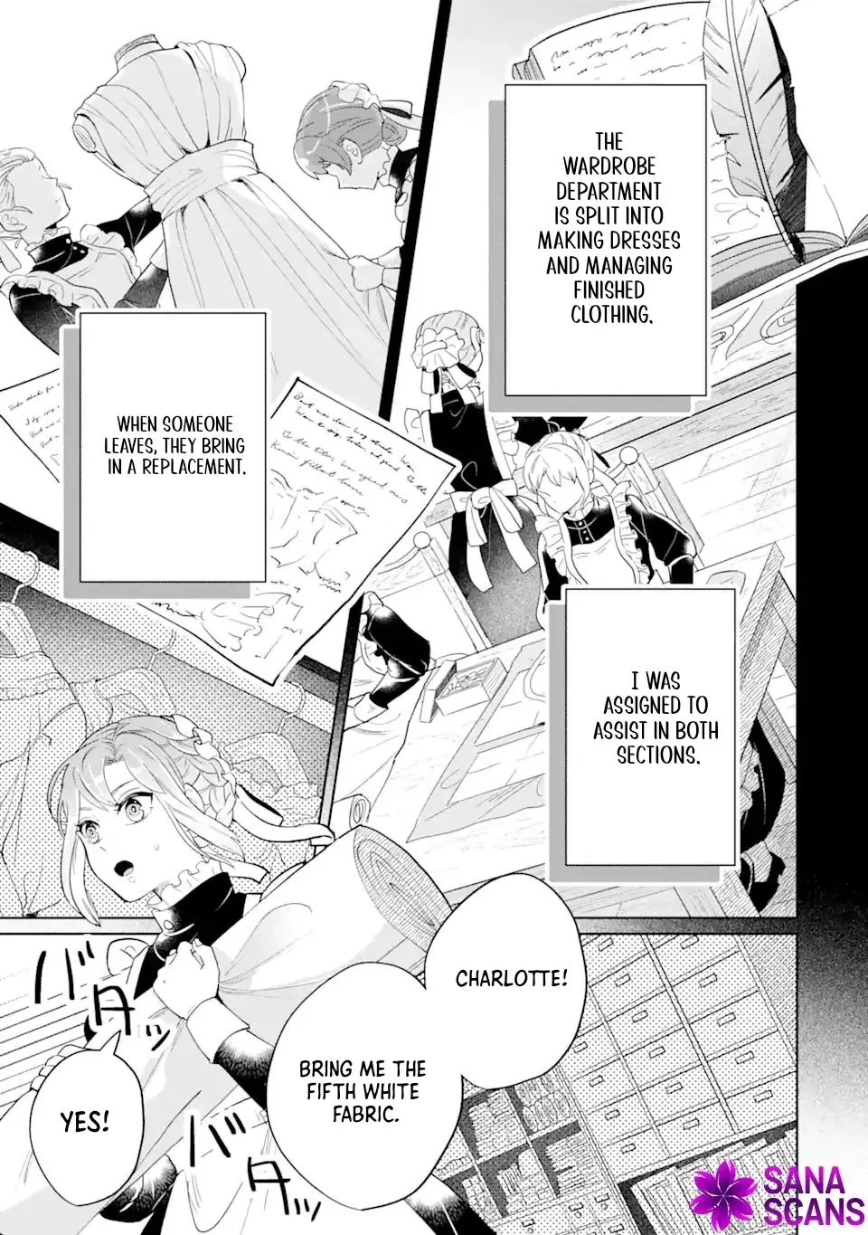 Charlotte: The Tale of a Maid Serving in the Castle Chapter 3 page 7 - 