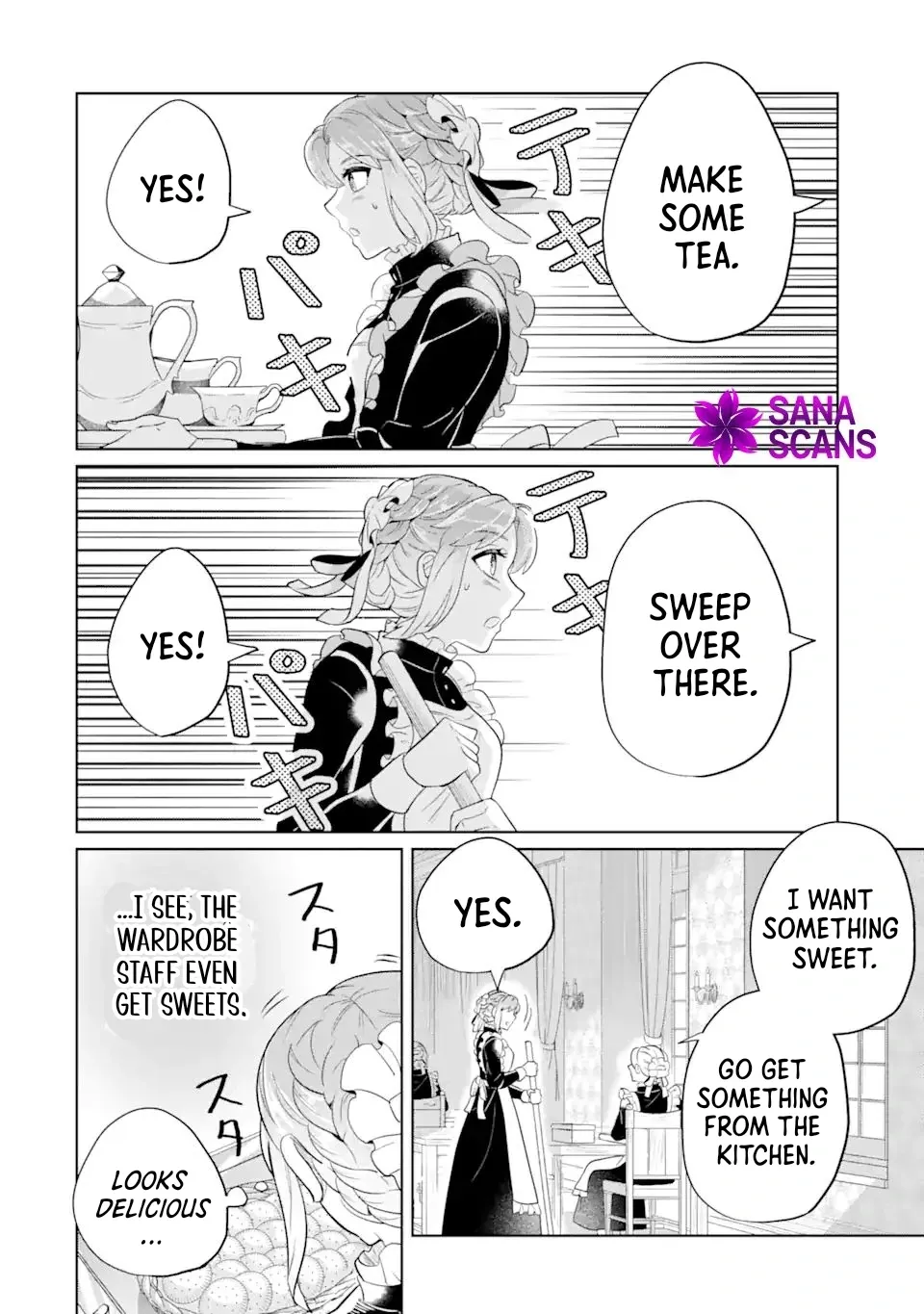 Charlotte: The Tale of a Maid Serving in the Castle Chapter 3 page 8 - 