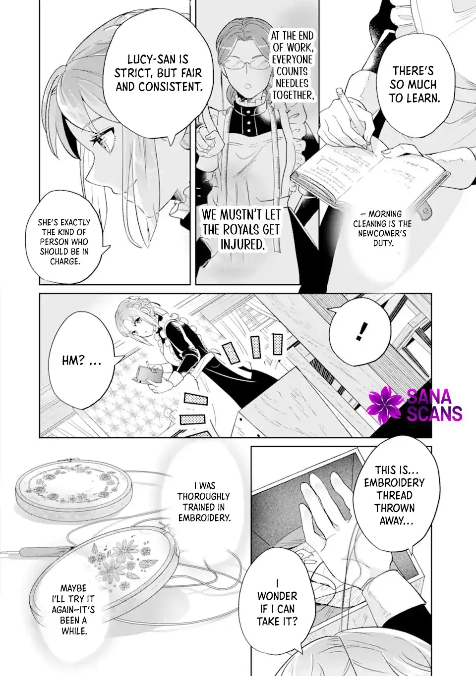 Charlotte: The Tale of a Maid Serving in the Castle Chapter 4 page 3 - 