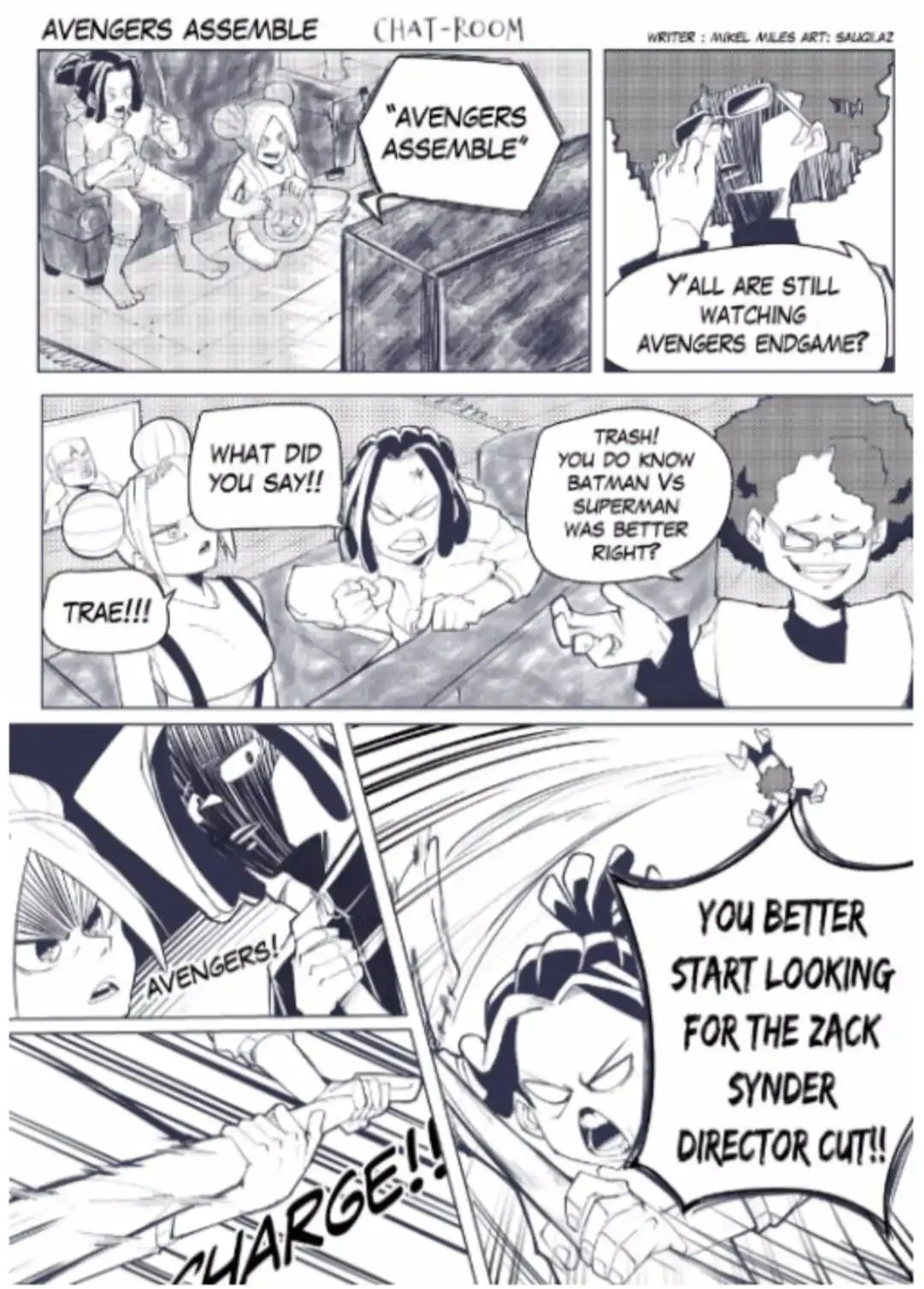 Chat-Room Chapter 1 page 1 - 