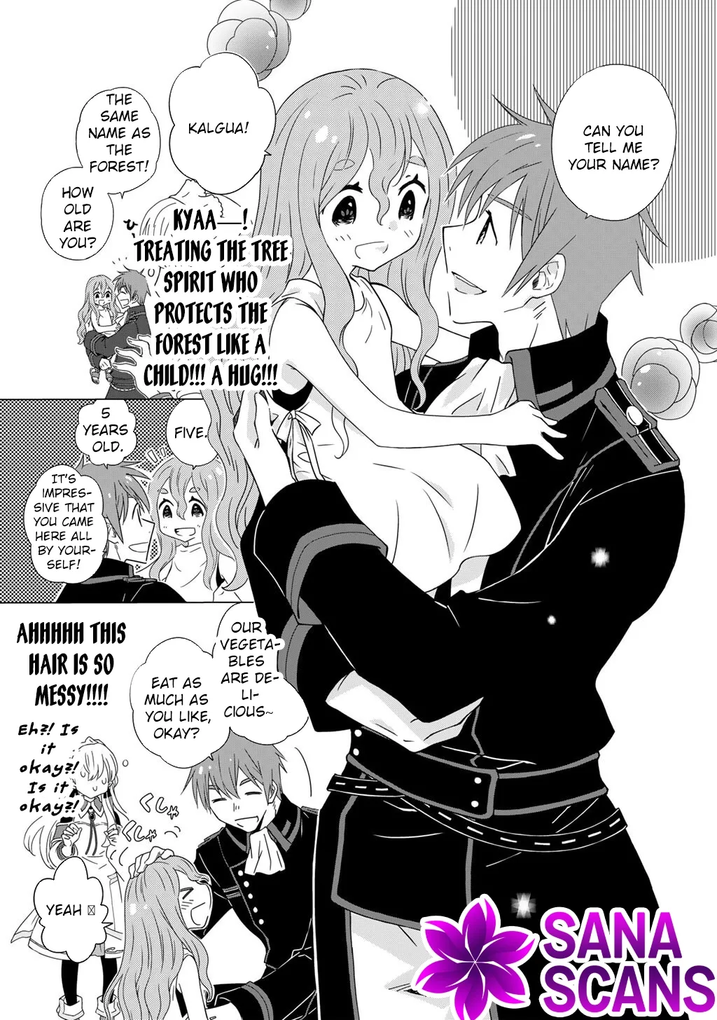 Cheat Home Garden — Maybe I’m the real Spirit Princess, but I’ll just farm. Chapter 13 page 5 - 