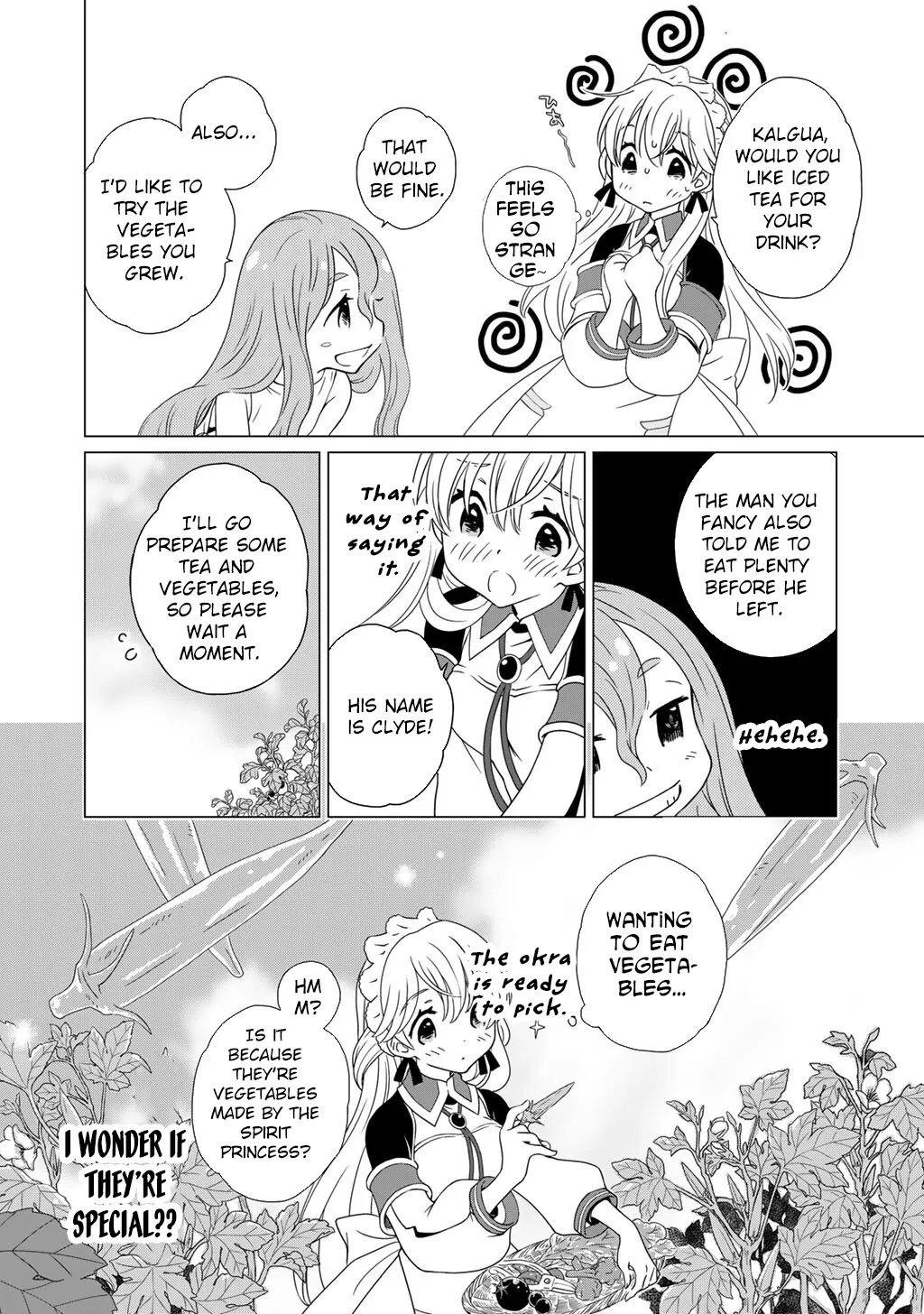 Cheat Home Garden — Maybe I’m the real Spirit Princess, but I’ll just farm. Chapter 13 page 8 - 
