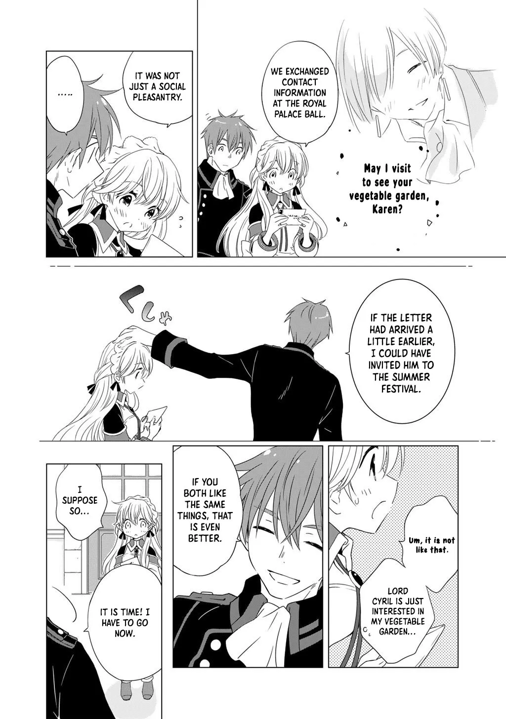 Cheat Home Garden — Maybe I’m the real Spirit Princess, but I’ll just farm. Chapter 14 page 4 - 