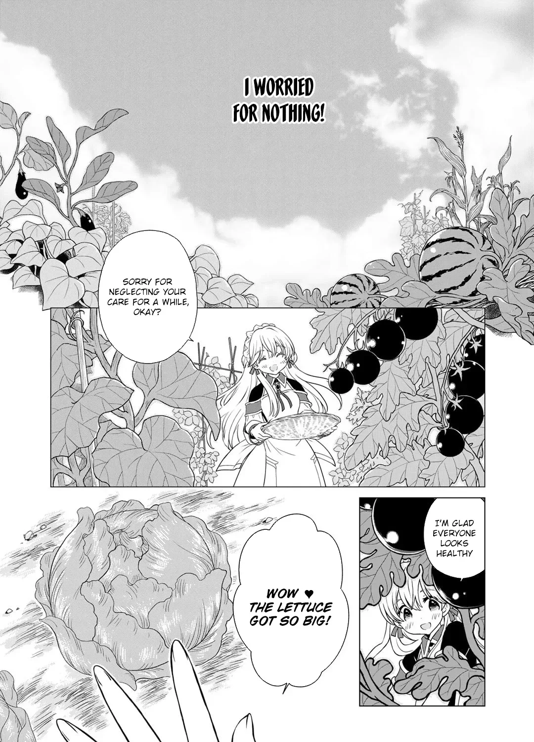 Cheat Home Garden — Maybe I’m the real Spirit Princess, but I’ll just farm. Chapter 2 page 9 - 