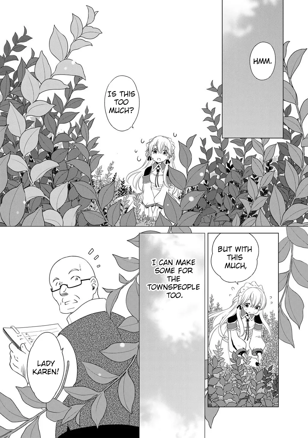 Cheat Home Garden — Maybe I’m the real Spirit Princess, but I’ll just farm. Chapter 6 page 6 - 