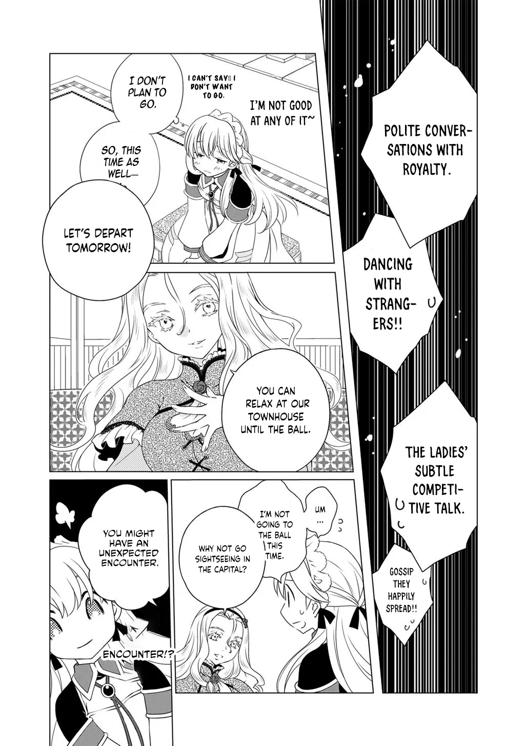 Cheat Home Garden — Maybe I’m the real Spirit Princess, but I’ll just farm. Chapter 7 page 3 - 