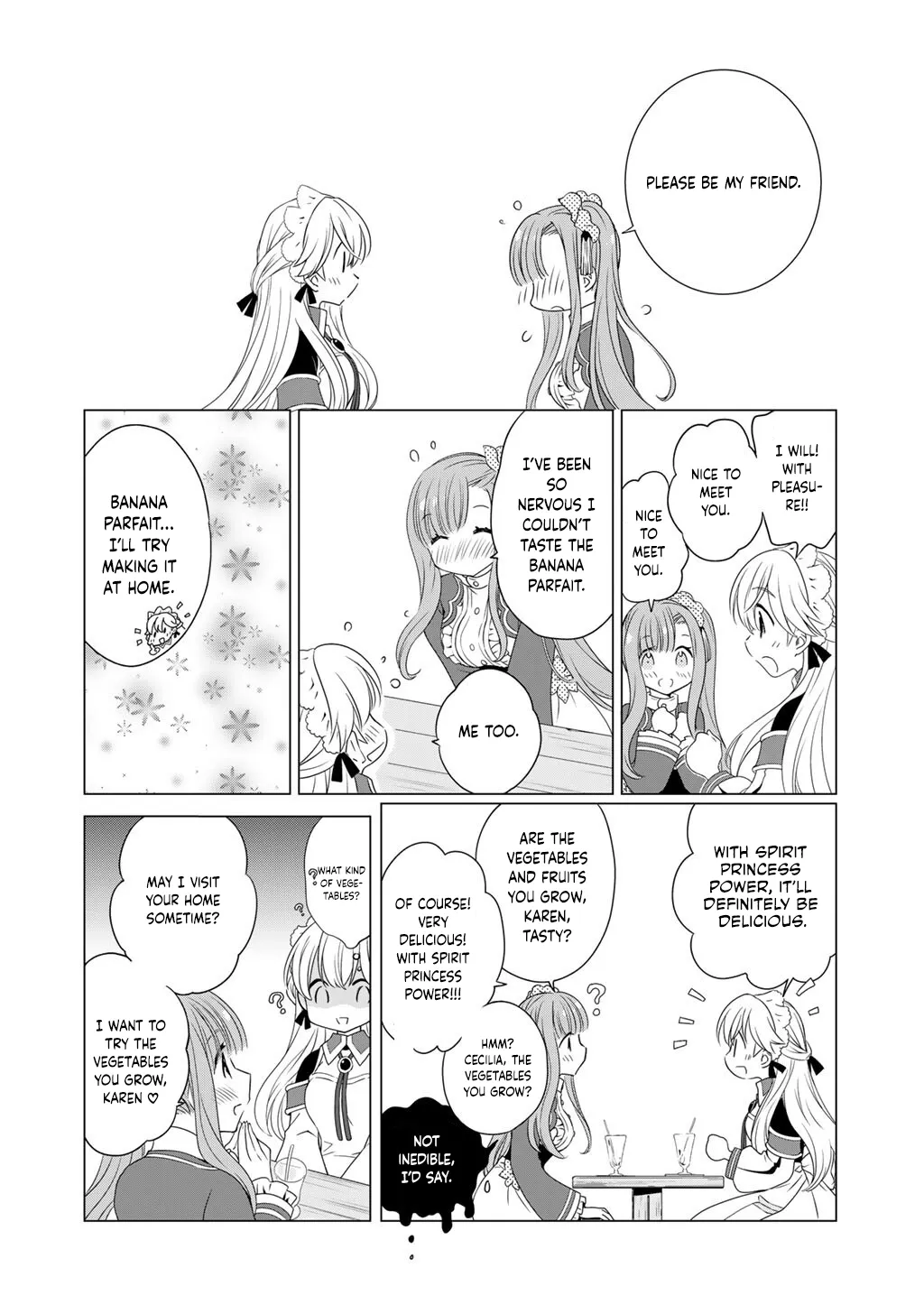 Cheat Home Garden — Maybe I’m the real Spirit Princess, but I’ll just farm. Chapter 8 page 14 - 