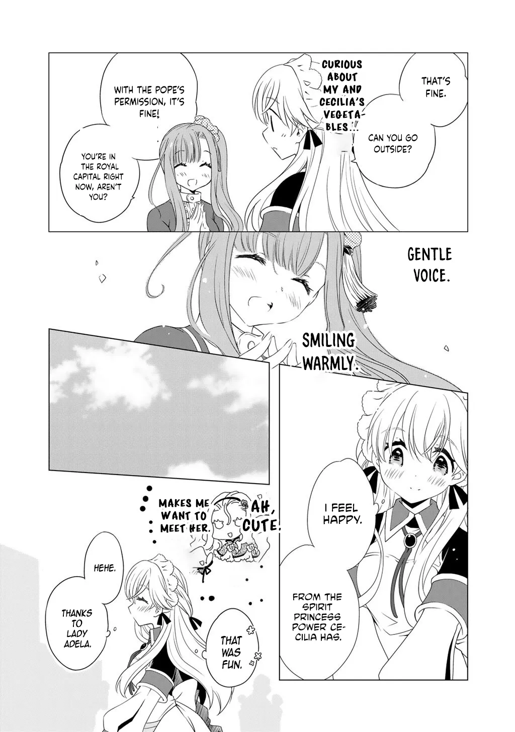 Cheat Home Garden — Maybe I’m the real Spirit Princess, but I’ll just farm. Chapter 8 page 15 - 