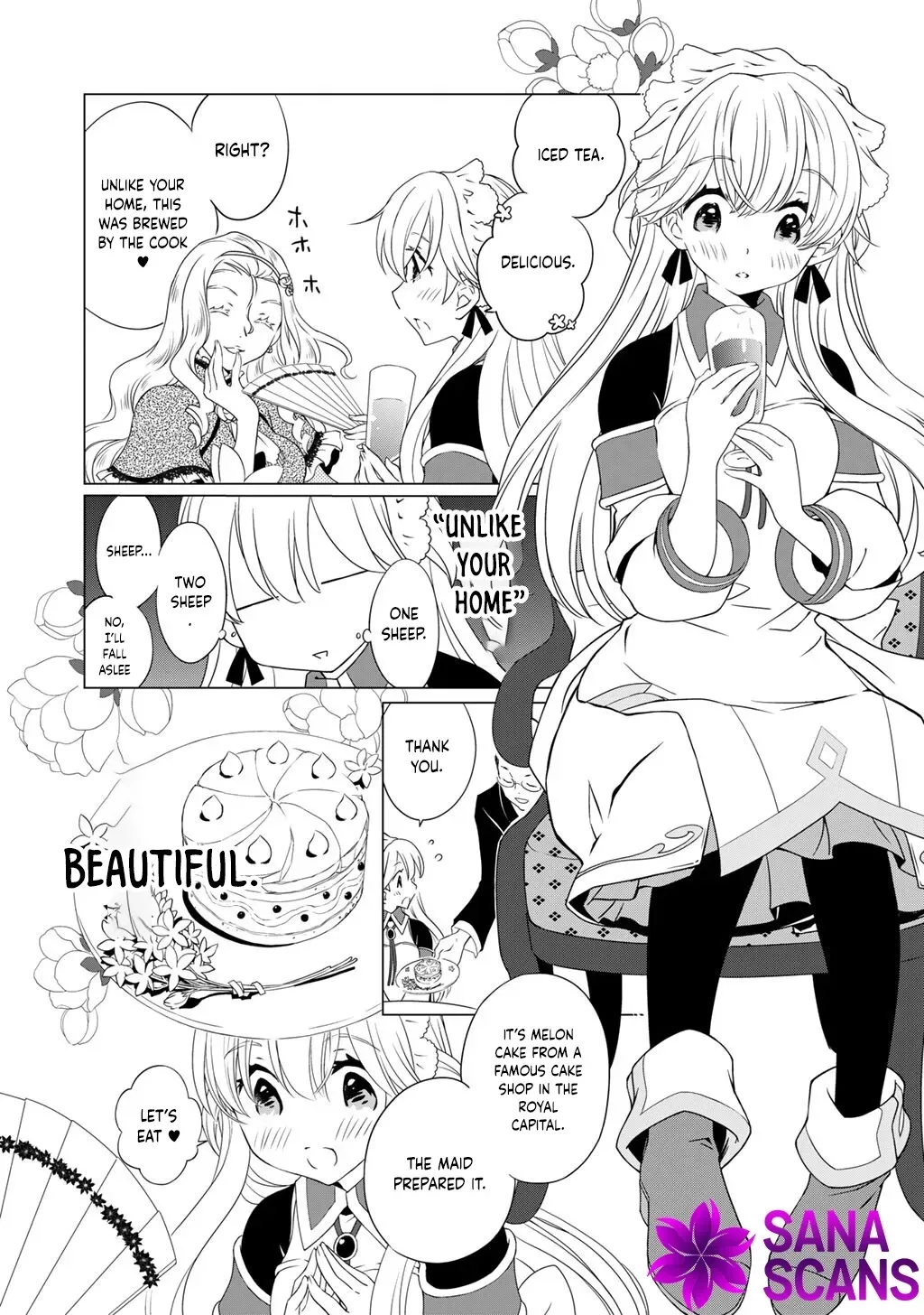 Cheat Home Garden — Maybe I’m the real Spirit Princess, but I’ll just farm. Chapter 8 page 4 - 