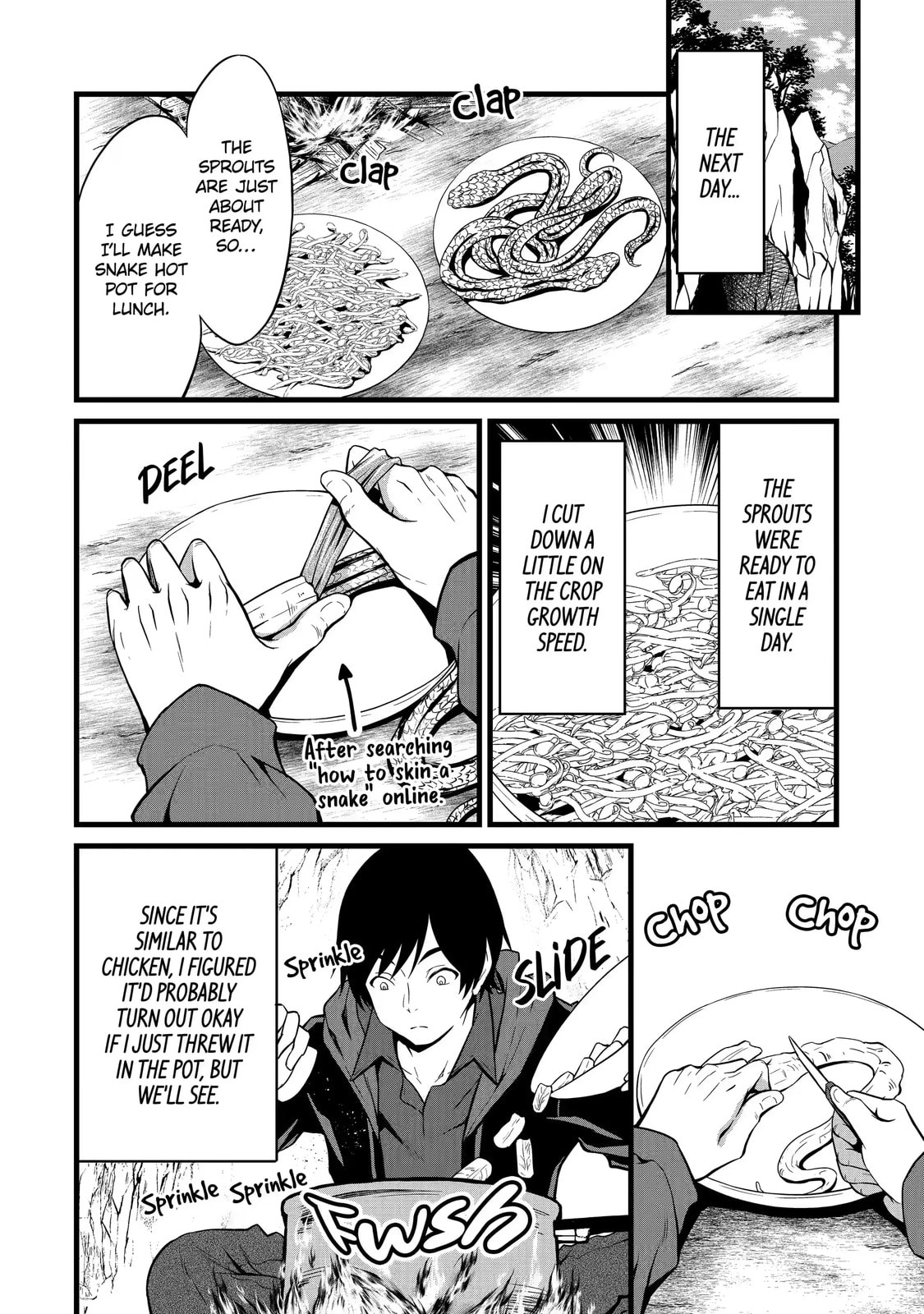 Cheat Mode Farming in Another World Chapter 1.3 page 11 - 