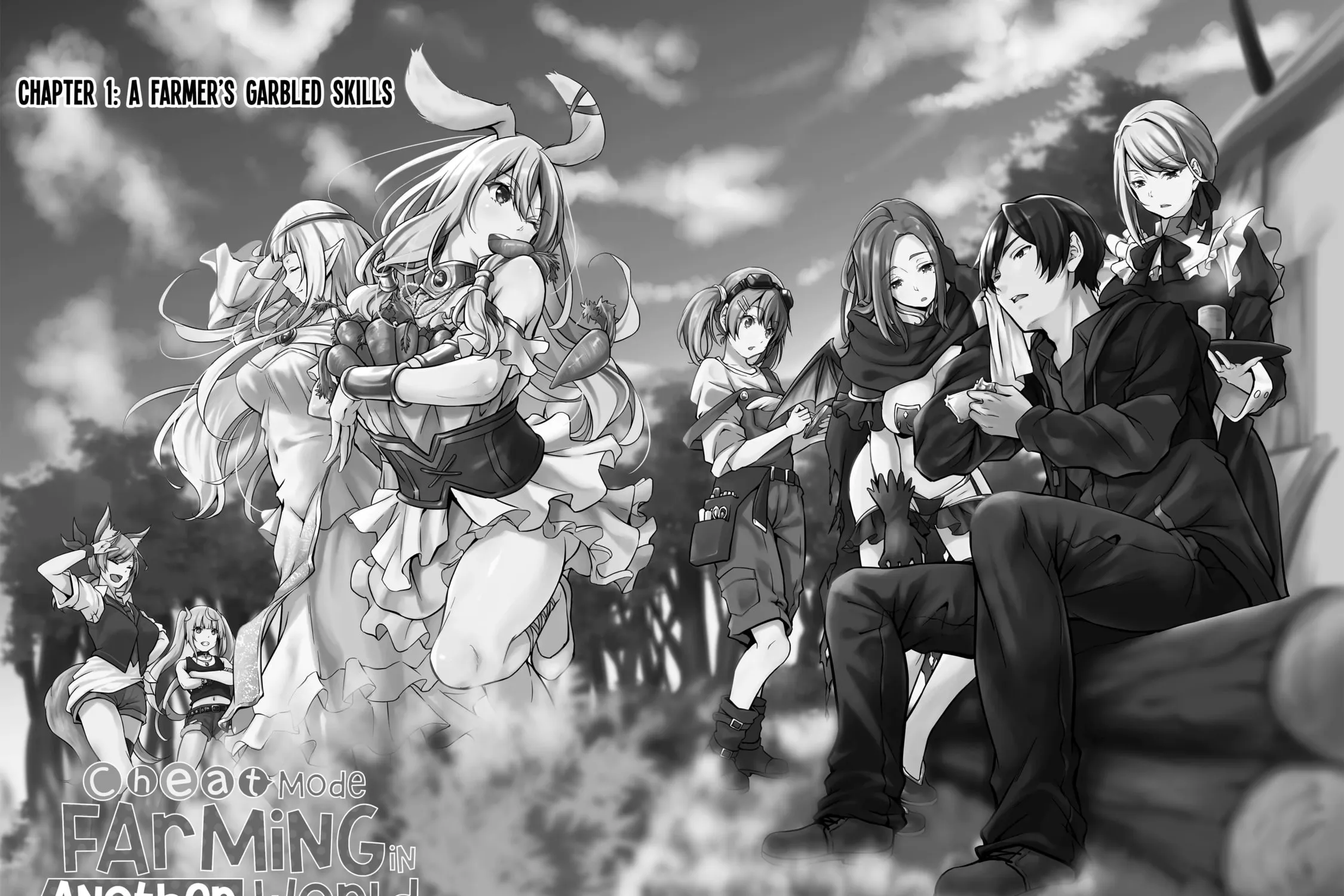 Cheat Mode Farming in Another World Chapter 1 page 3 - 