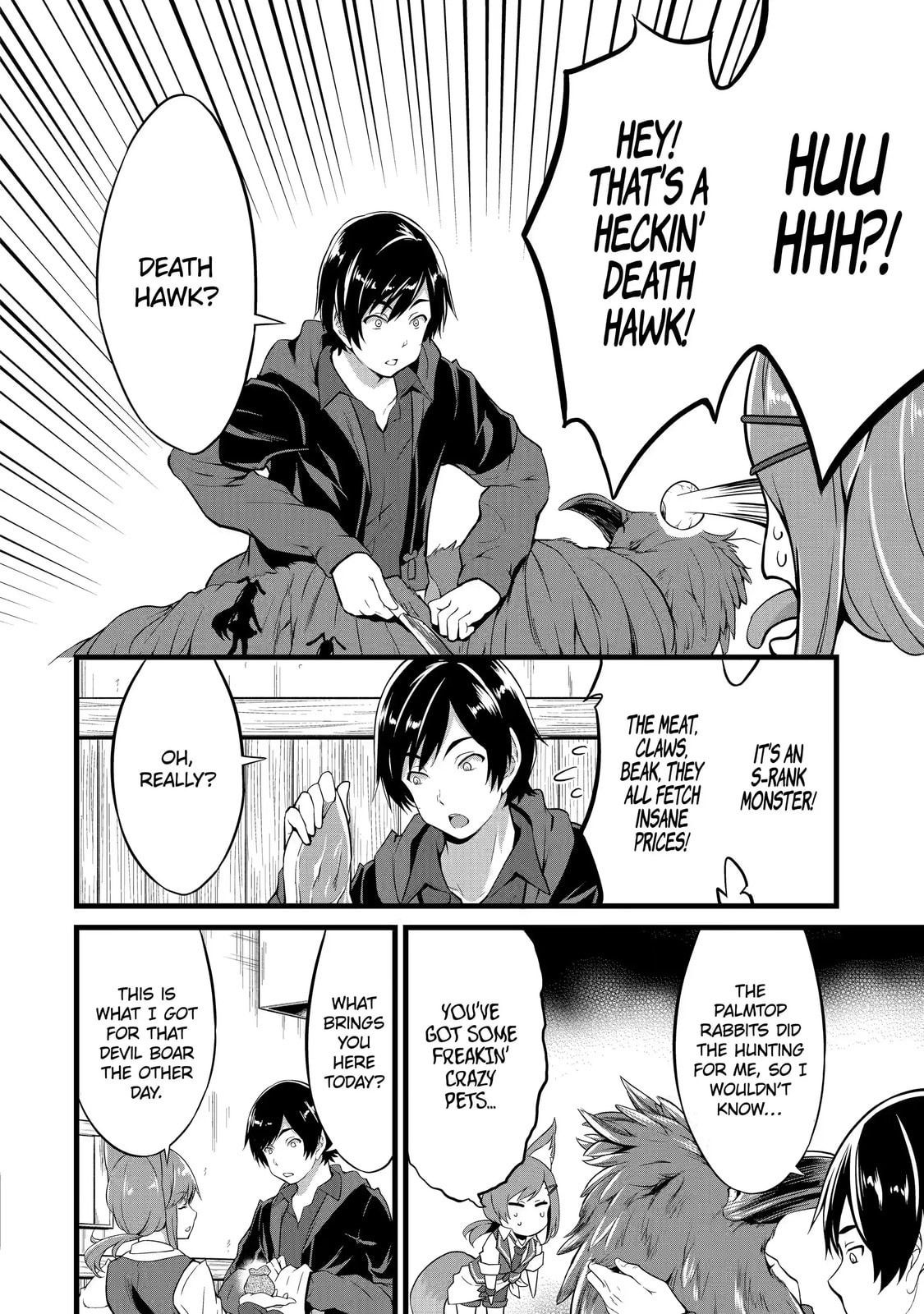 Cheat Mode Farming in Another World Chapter 3.2 page 8 - 