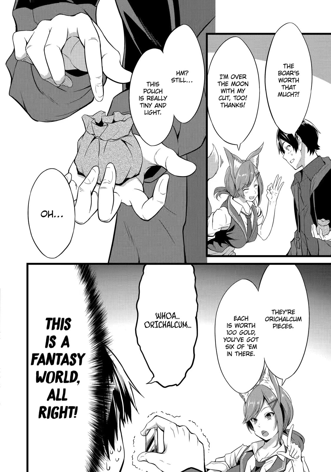 Cheat Mode Farming in Another World Chapter 3.2 page 10 - 