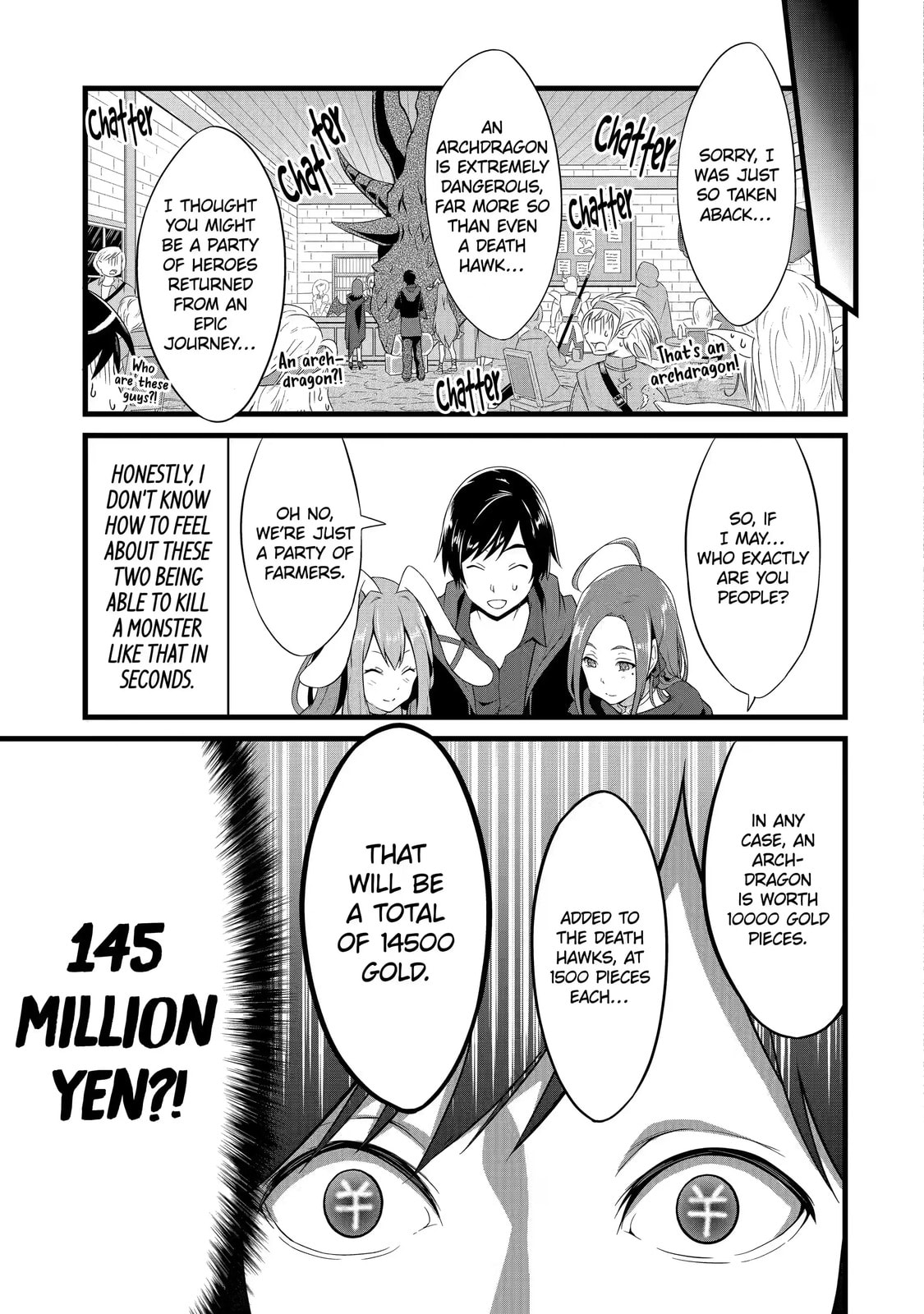Cheat Mode Farming in Another World Chapter 4.3 page 9 - 