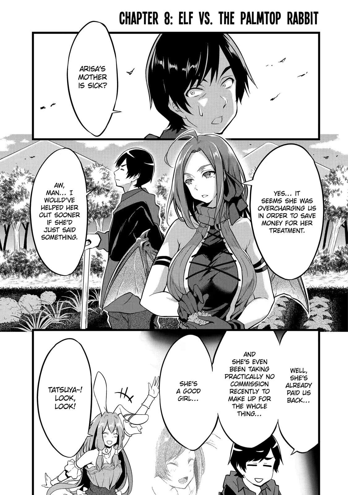 Cheat Mode Farming in Another World Chapter 8.1 page 1 - 