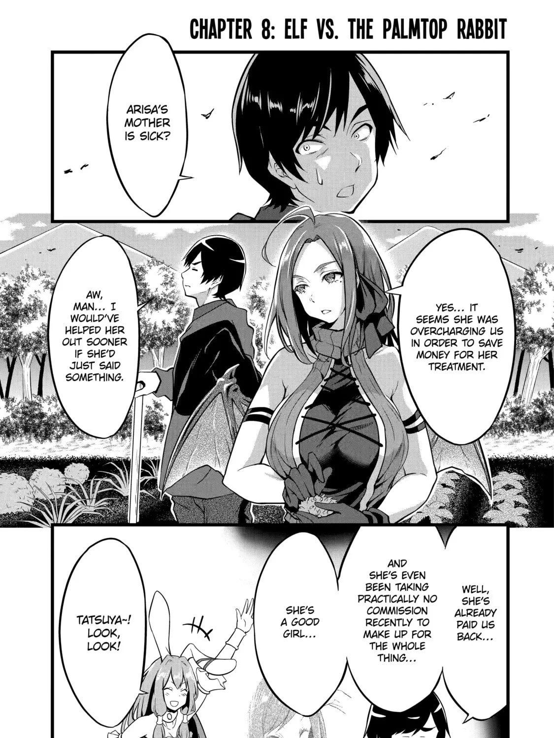 Cheat Mode Farming in Another World Chapter 8 page 1 - 