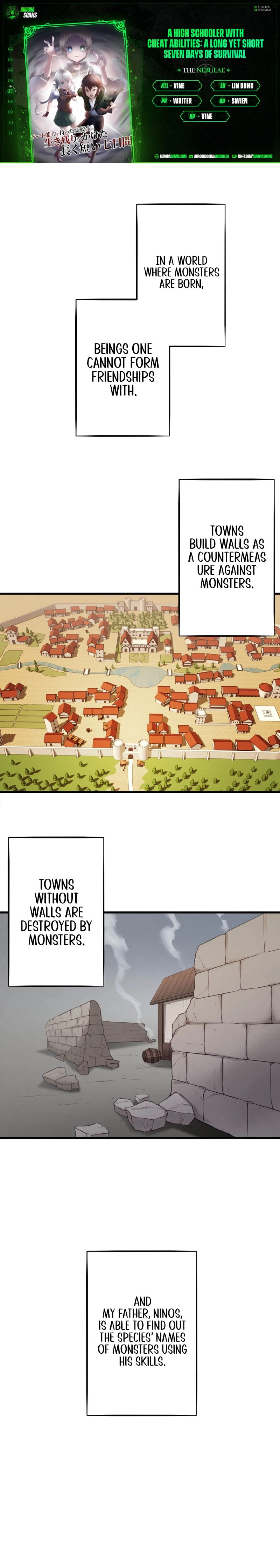 Cheat Noryoku wo Motta Koukousei no Ikinokori wo Kaketa Nagaku Mijikai Nanokakan Chapter 7 page 1 - 