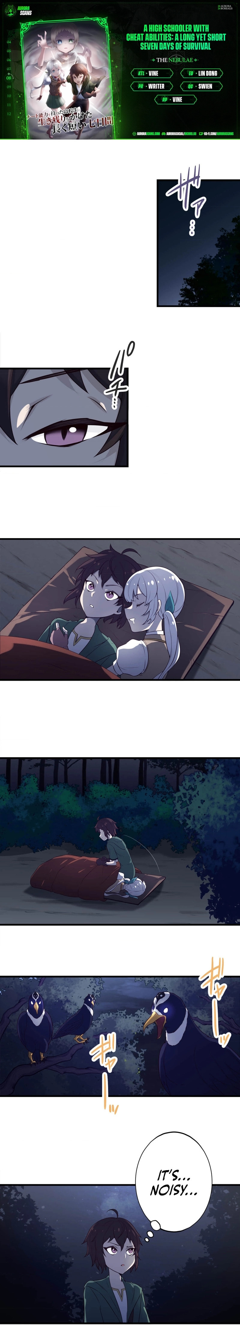 Cheat Noryoku wo Motta Koukousei no Ikinokori wo Kaketa Nagaku Mijikai Nanokakan Chapter 8 page 1 - 