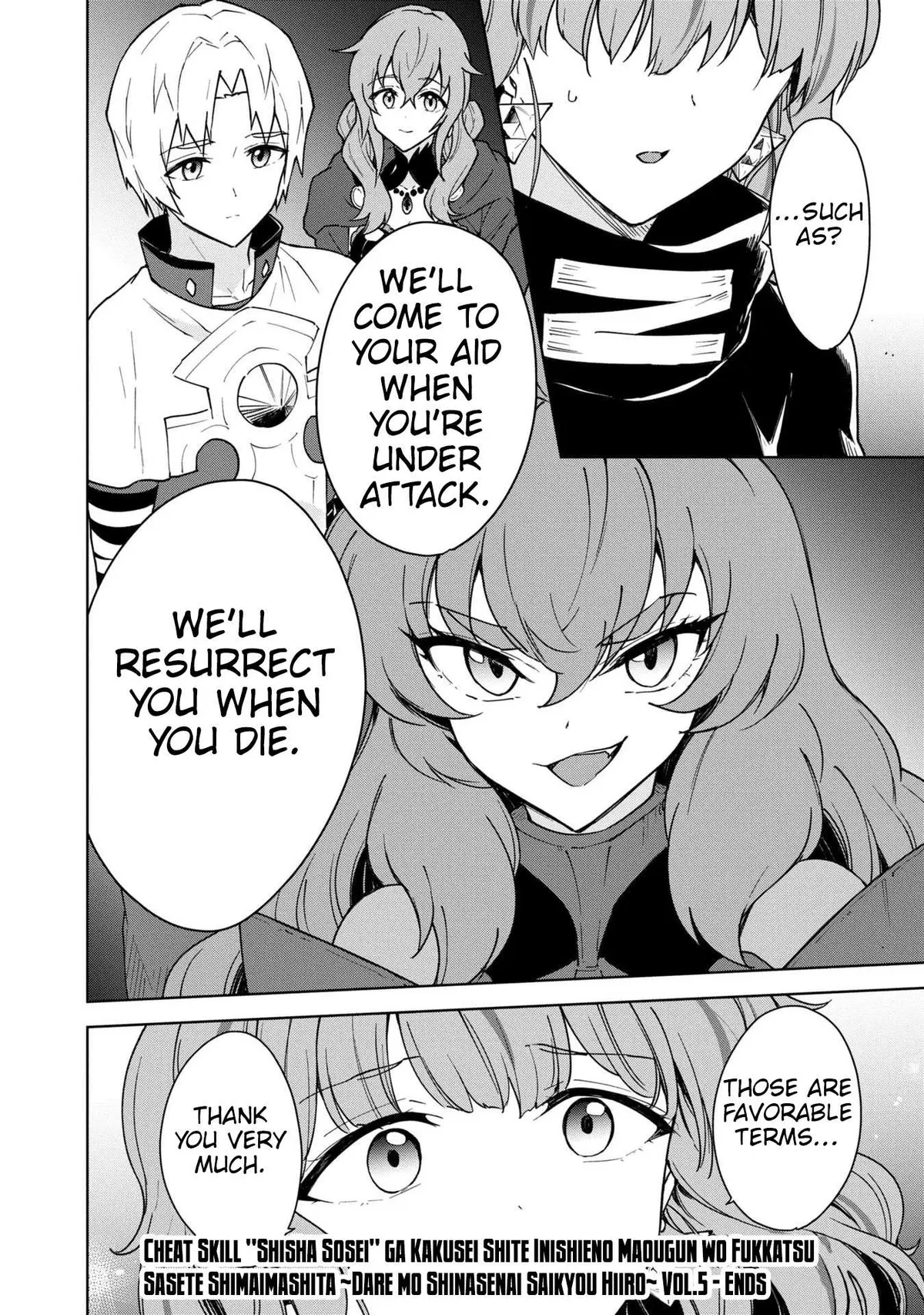 Cheat Skill "shisha Sosei" Ga Kakusei Shite Inishieno Maougun Wo Fukkatsu Sasete Shimaimashita ~Dare Mo Shinasenai Saikyou Hiiro~ Chapter 28 page 37 - 