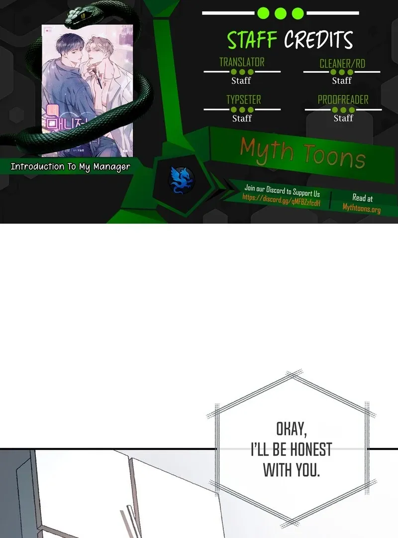 Introducing My Manager Chapter 3 page 1 - 
