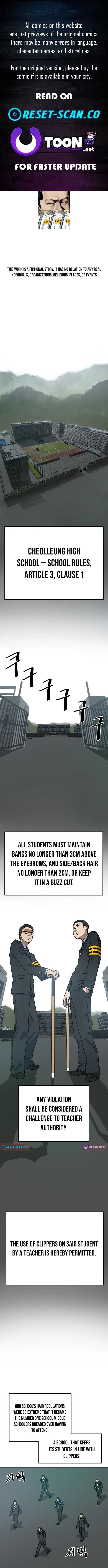 Cheolleung High School Chapter 1 page 1 - 