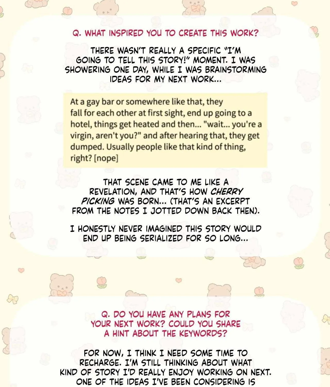 Cherry Complex Chapter 82.5 page 14 - 