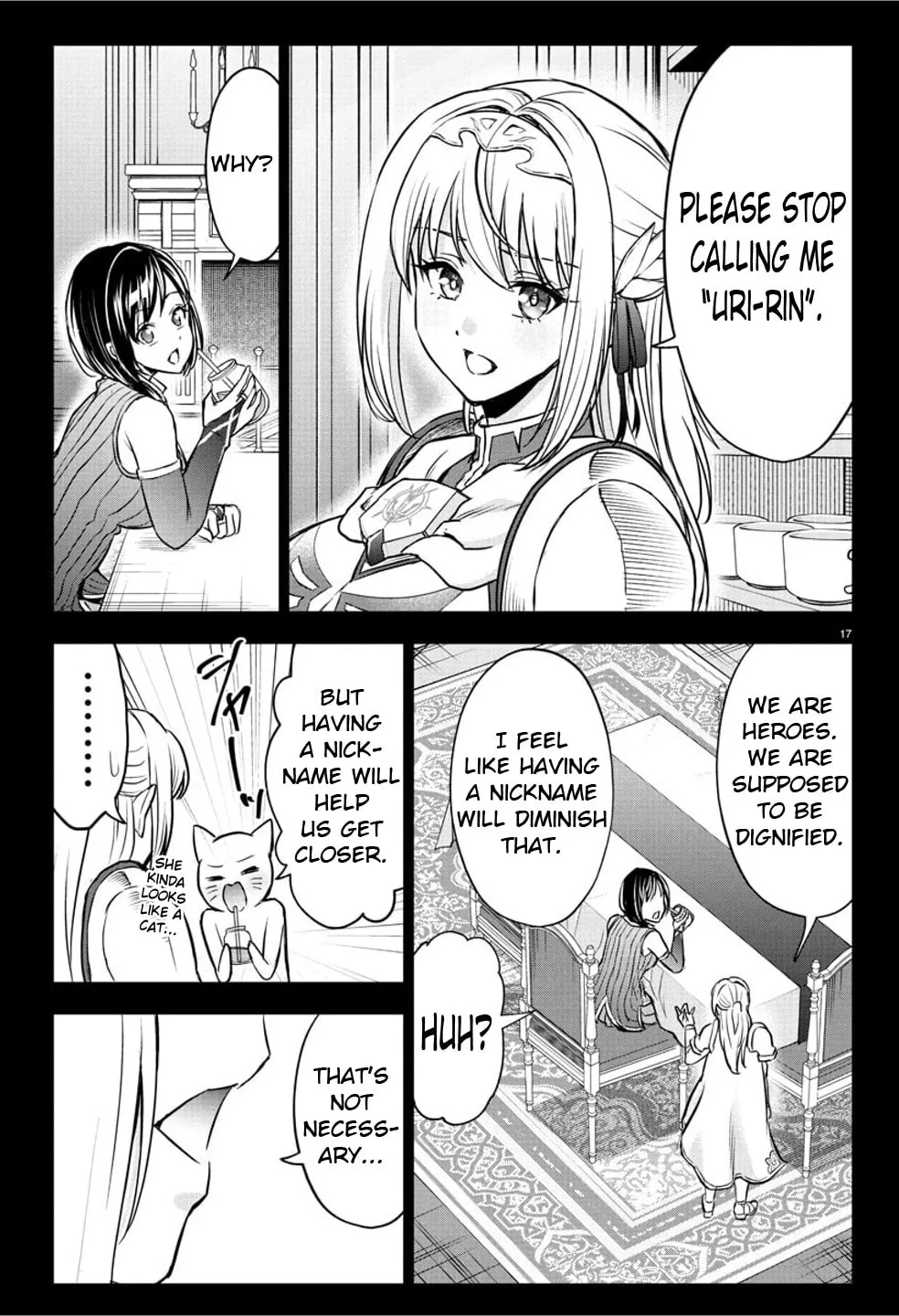 Cherry Yuusha to "Sei" naru Ken Chapter 20 page 17 - 
