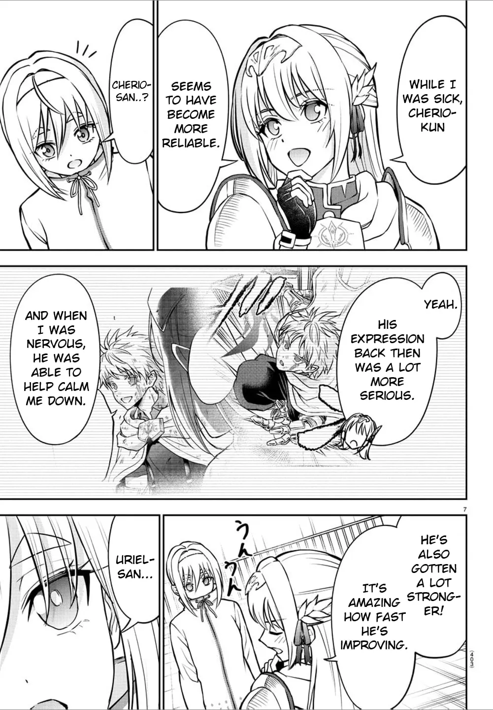 Cherry Yuusha to "Sei" naru Ken Chapter 38 page 7 - 