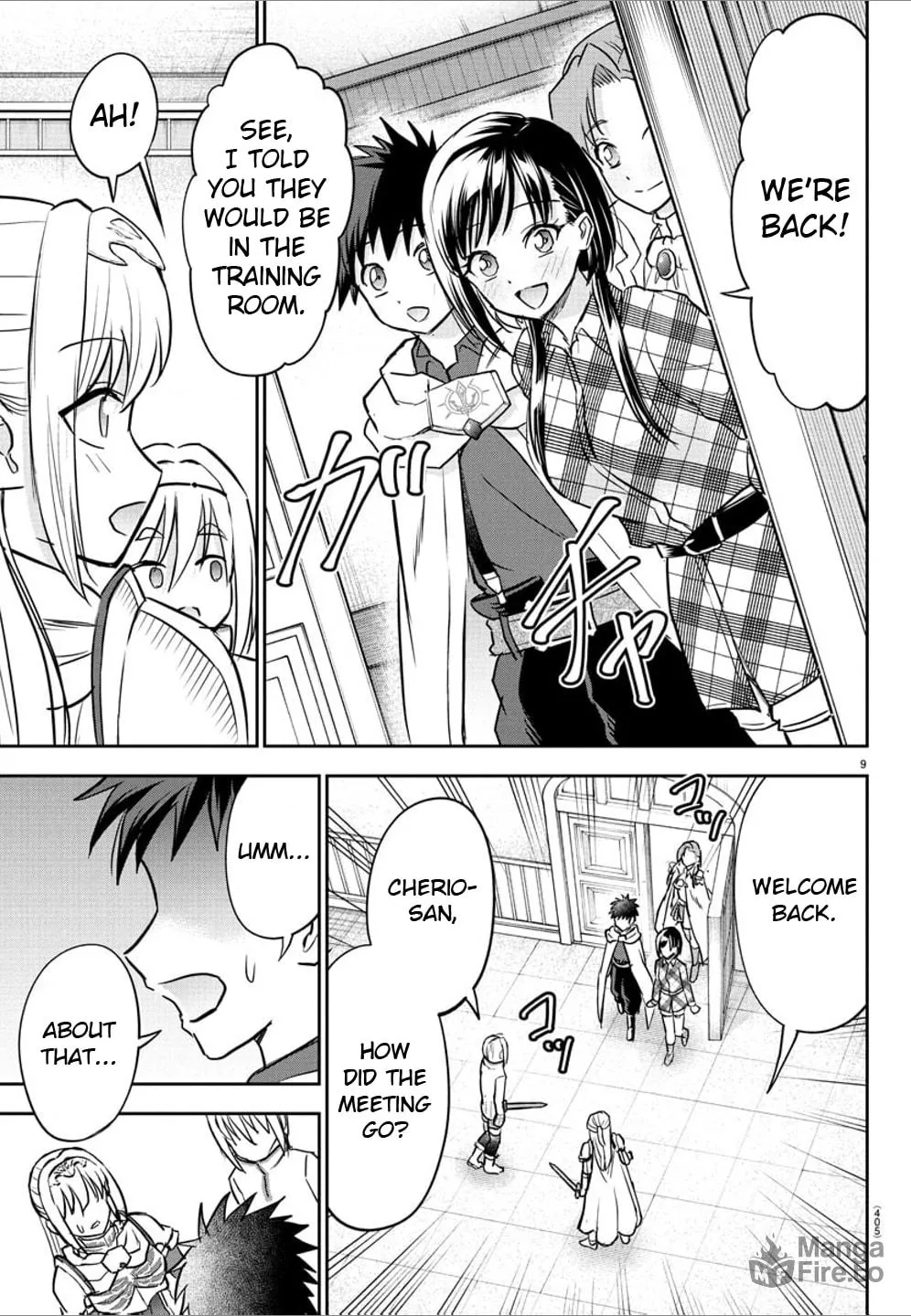 Cherry Yuusha to "Sei" naru Ken Chapter 38 page 9 - 