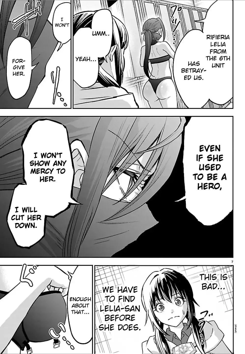 Cherry Yuusha to "Sei" naru Ken Chapter 49 page 7 - 
