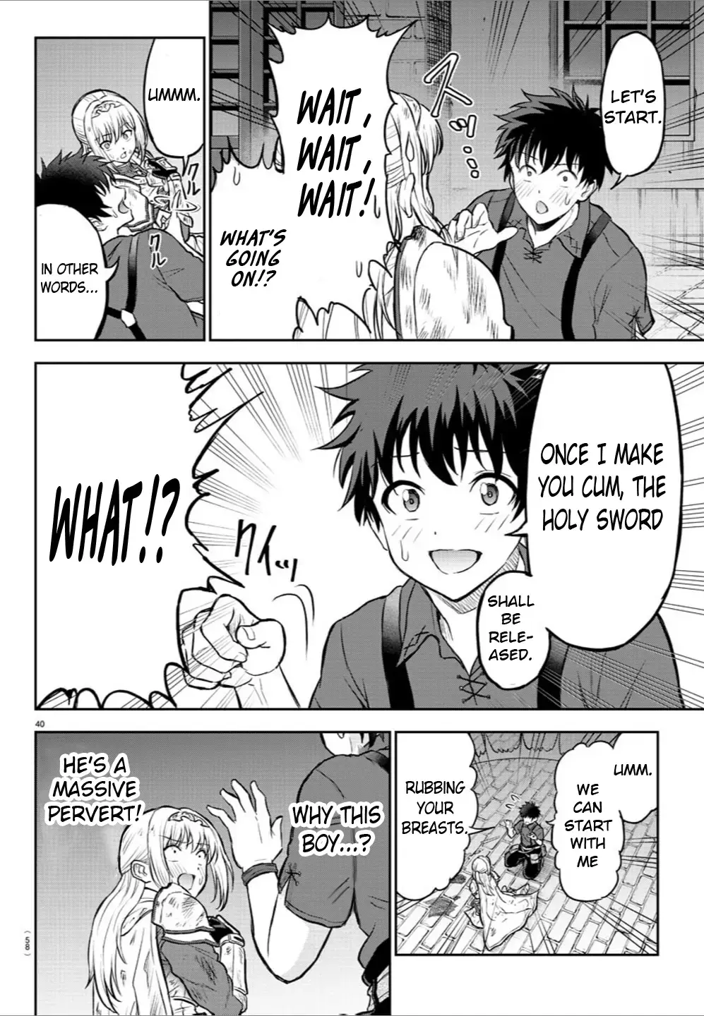 Cherry Yuusha to "Sei" Naru Tsurugi Chapter 1 page 42 - 