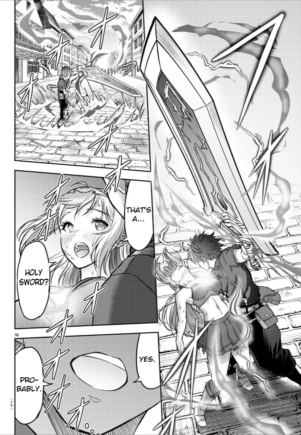 Cherry Yuusha to "Sei" Naru Tsurugi Chapter 1 page 56 - 