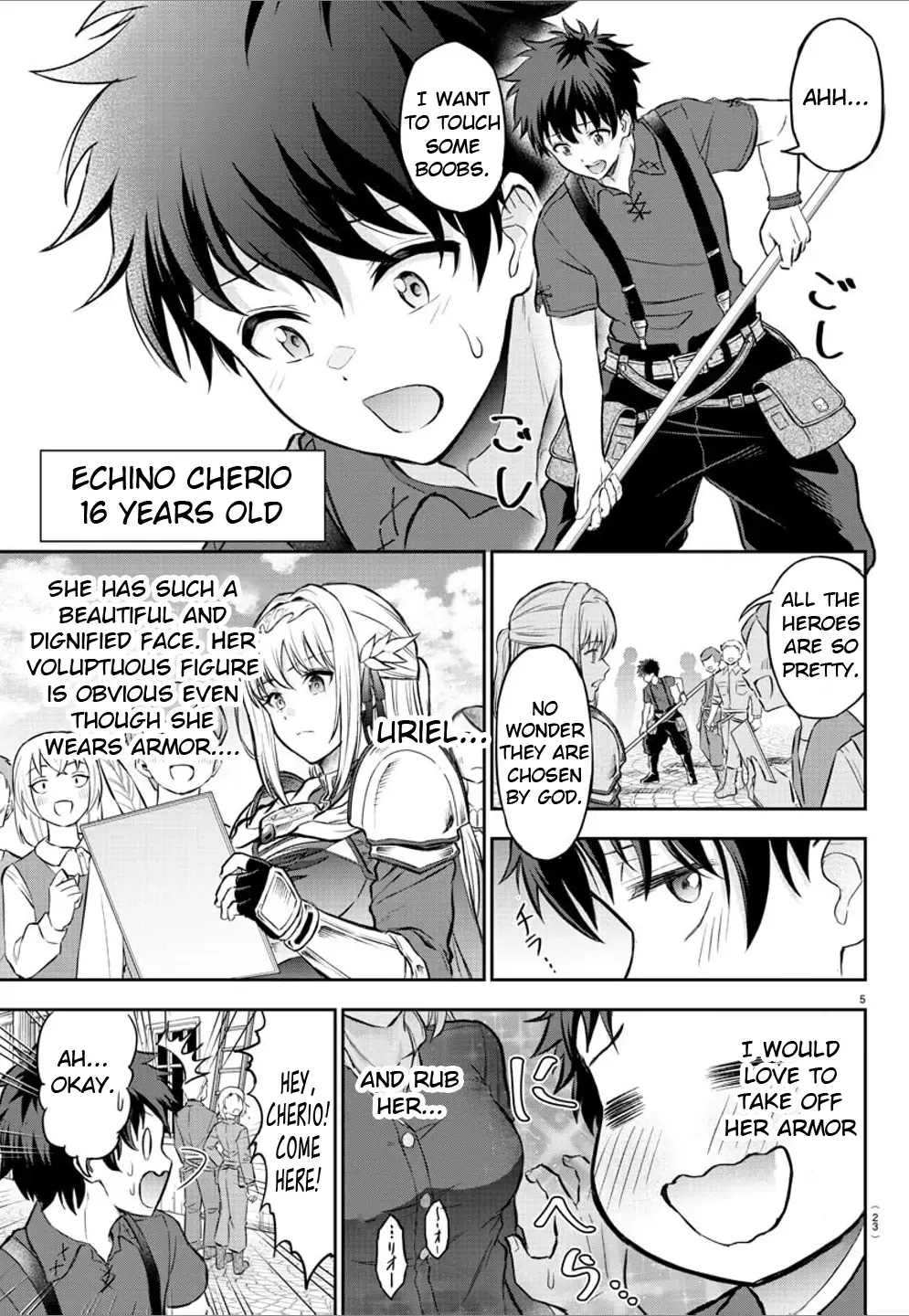 Cherry Yuusha to "Sei" Naru Tsurugi Chapter 1 page 7 - 