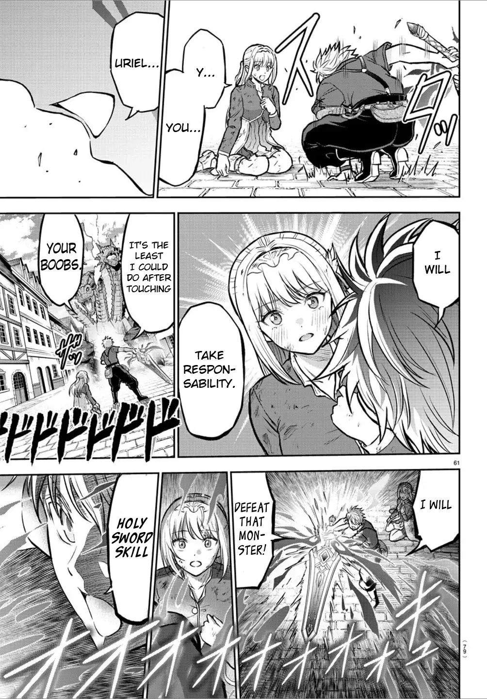Cherry Yuusha to "Sei" Naru Tsurugi Chapter 1 page 61 - 