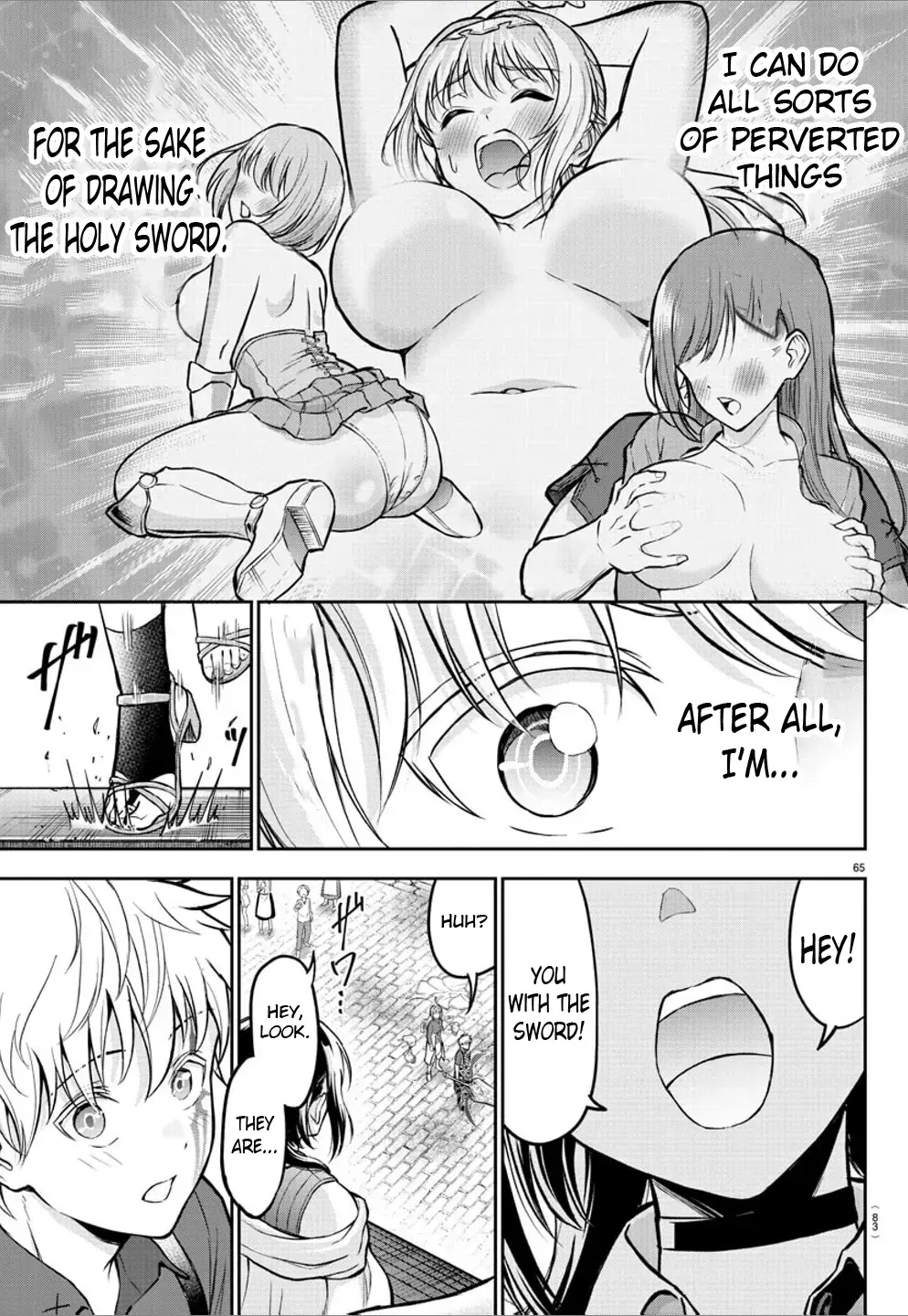 Cherry Yuusha to "Sei" Naru Tsurugi Chapter 1 page 64 - 