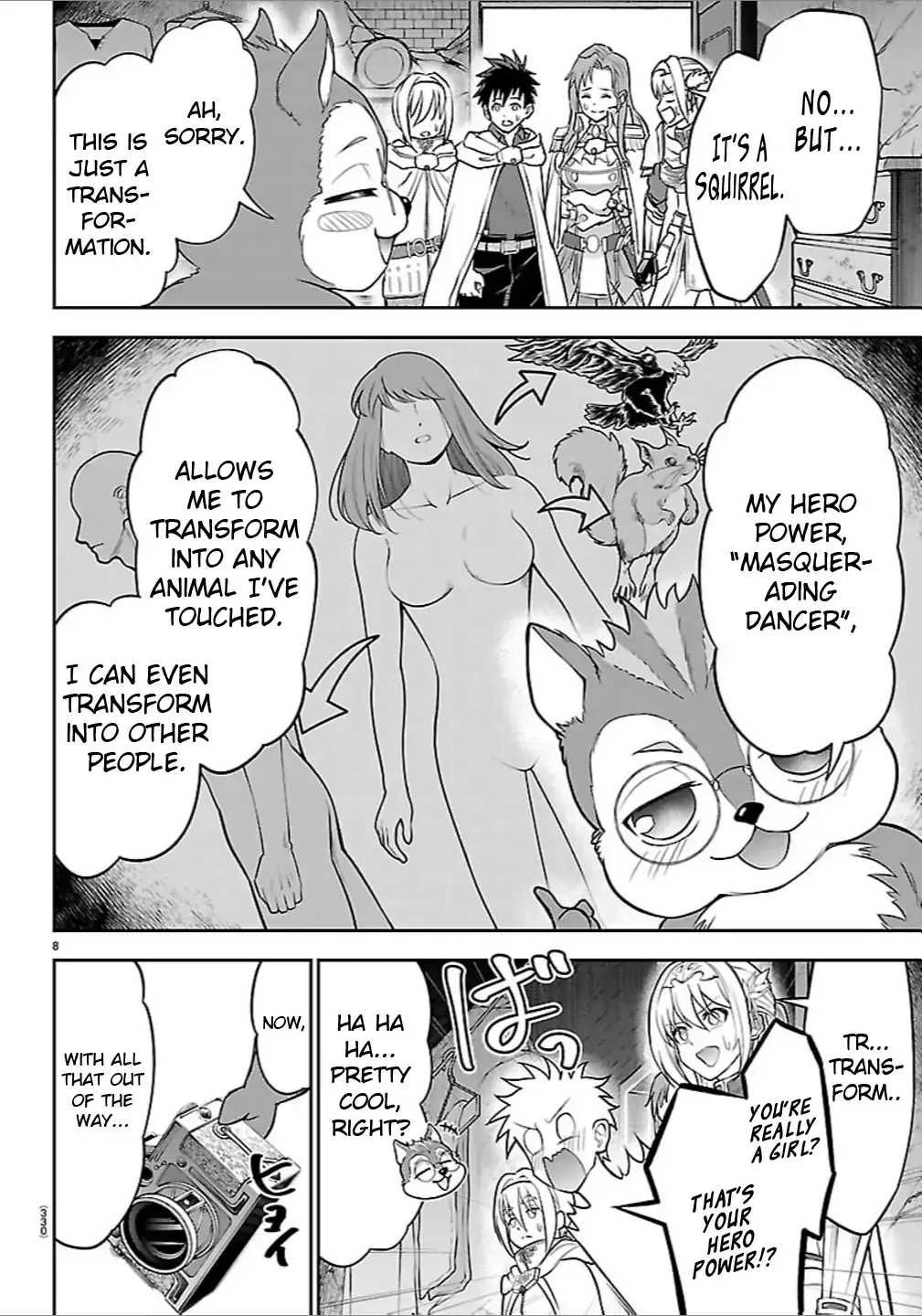 Cherry Yuusha to "Sei" Naru Tsurugi Chapter 47 page 8 - 