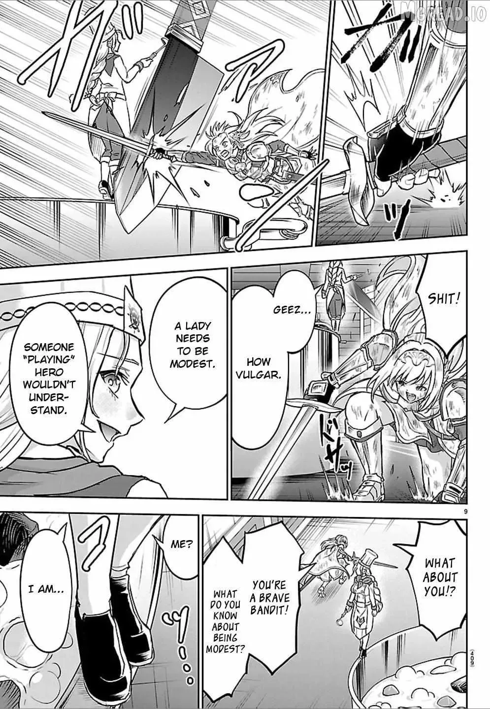 Cherry Yuusha to "Sei" Naru Tsurugi Chapter 61 page 9 - 