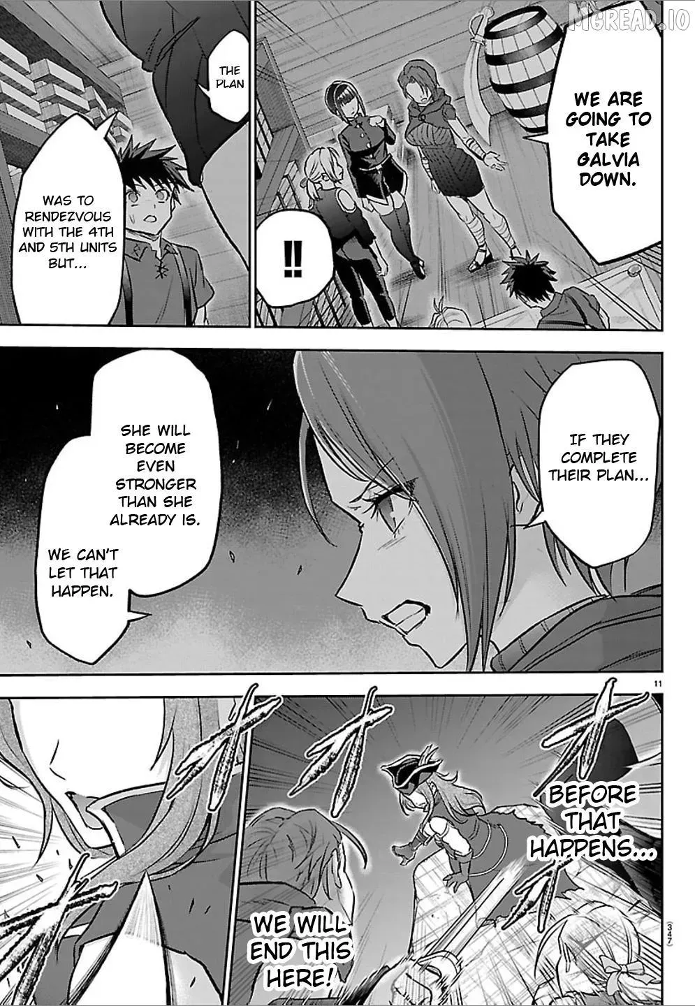 Cherry Yuusha to "Sei" Naru Tsurugi Chapter 64 page 11 - 