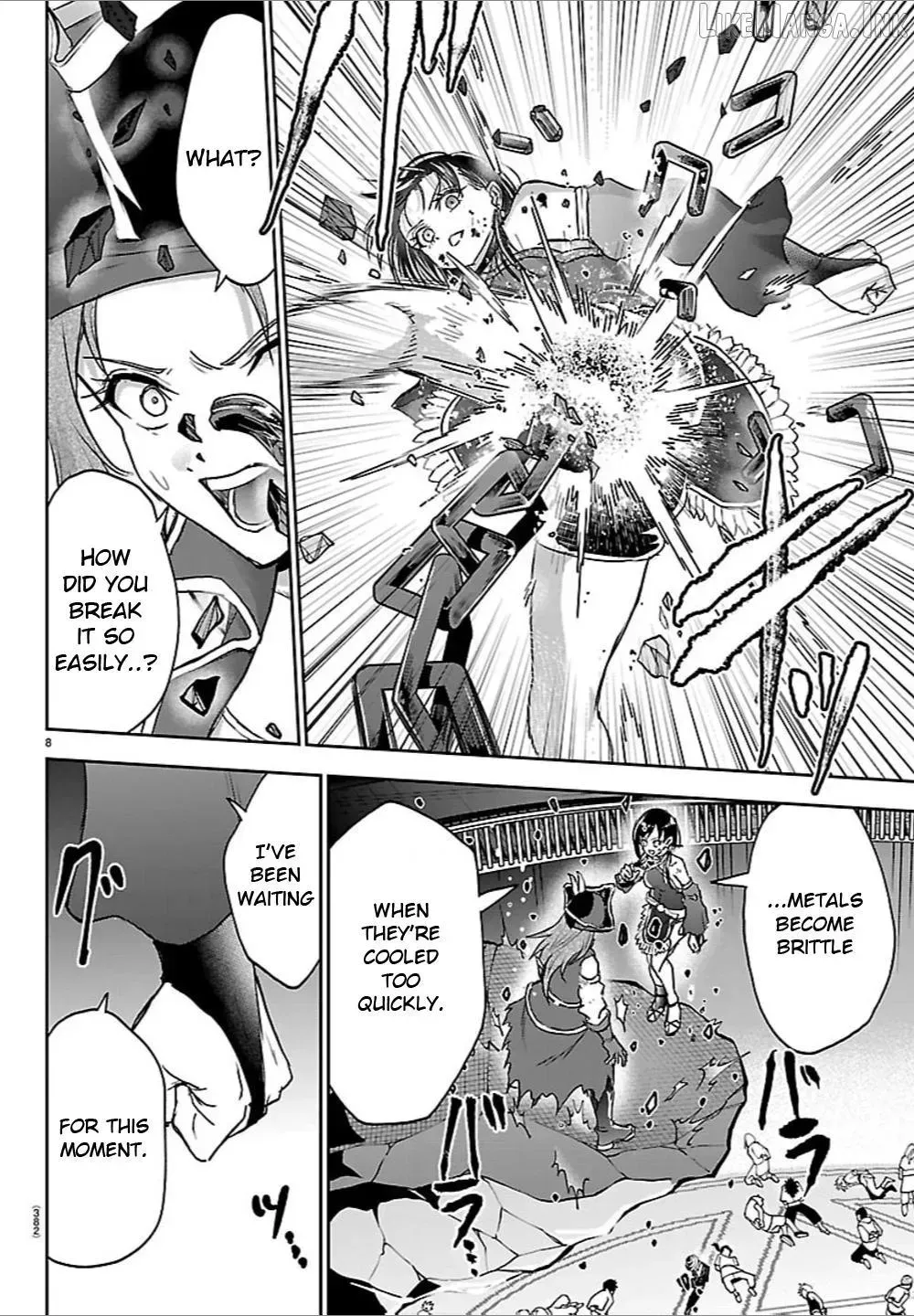Cherry Yuusha to "Sei" Naru Tsurugi Chapter 71 page 8 - 