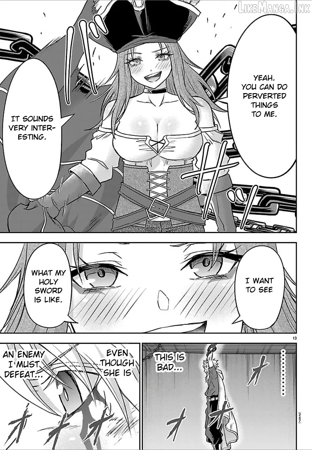 Cherry Yuusha to "Sei" Naru Tsurugi Chapter 74 page 14 - 