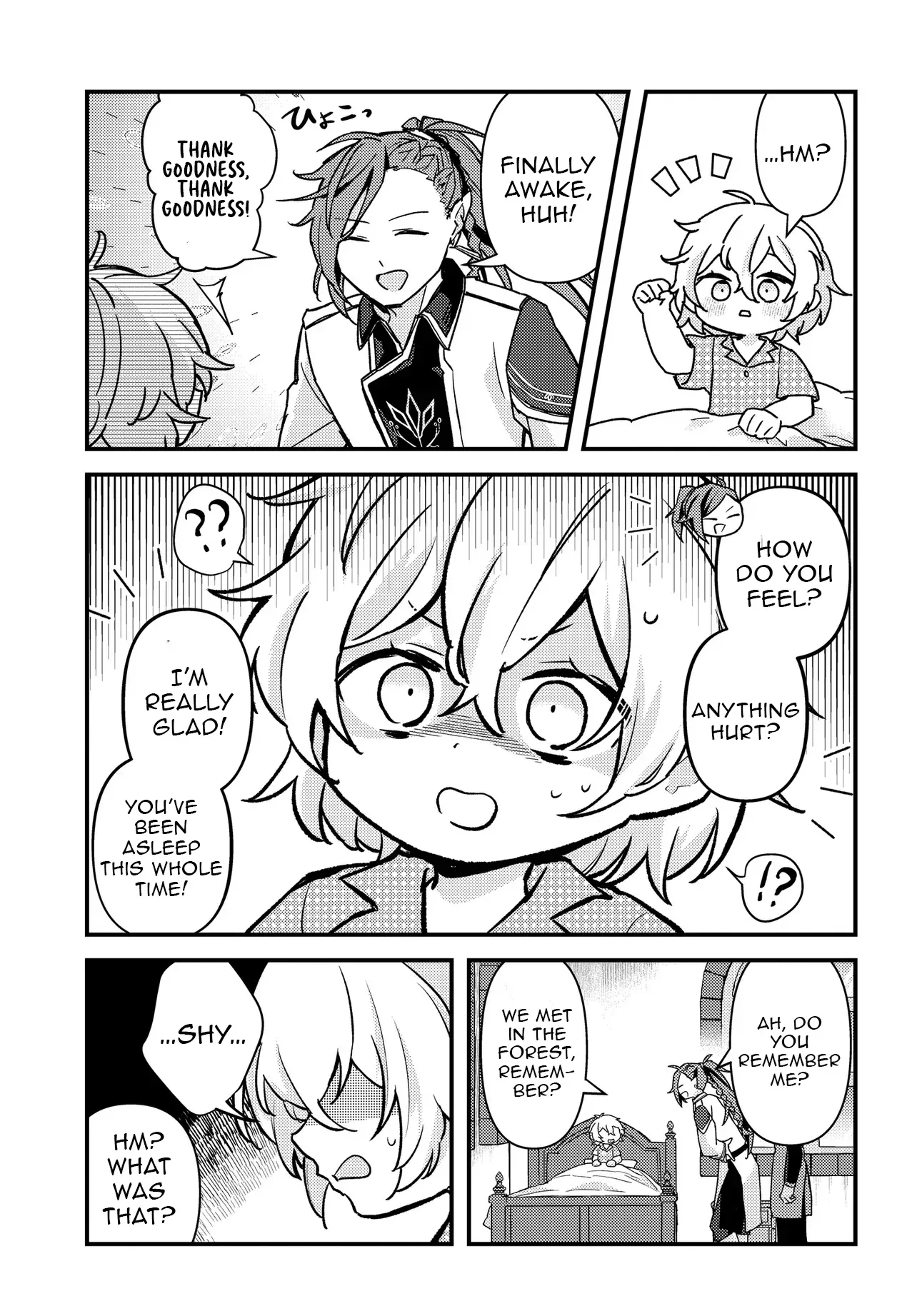 Chibikko Tenseisha wa Teni Oenai! ~Tensei Shitara Chibikko Datta Kedo, Seijuu to Issho ni Chudooon! Suru~ Chapter 1 page 14 - 