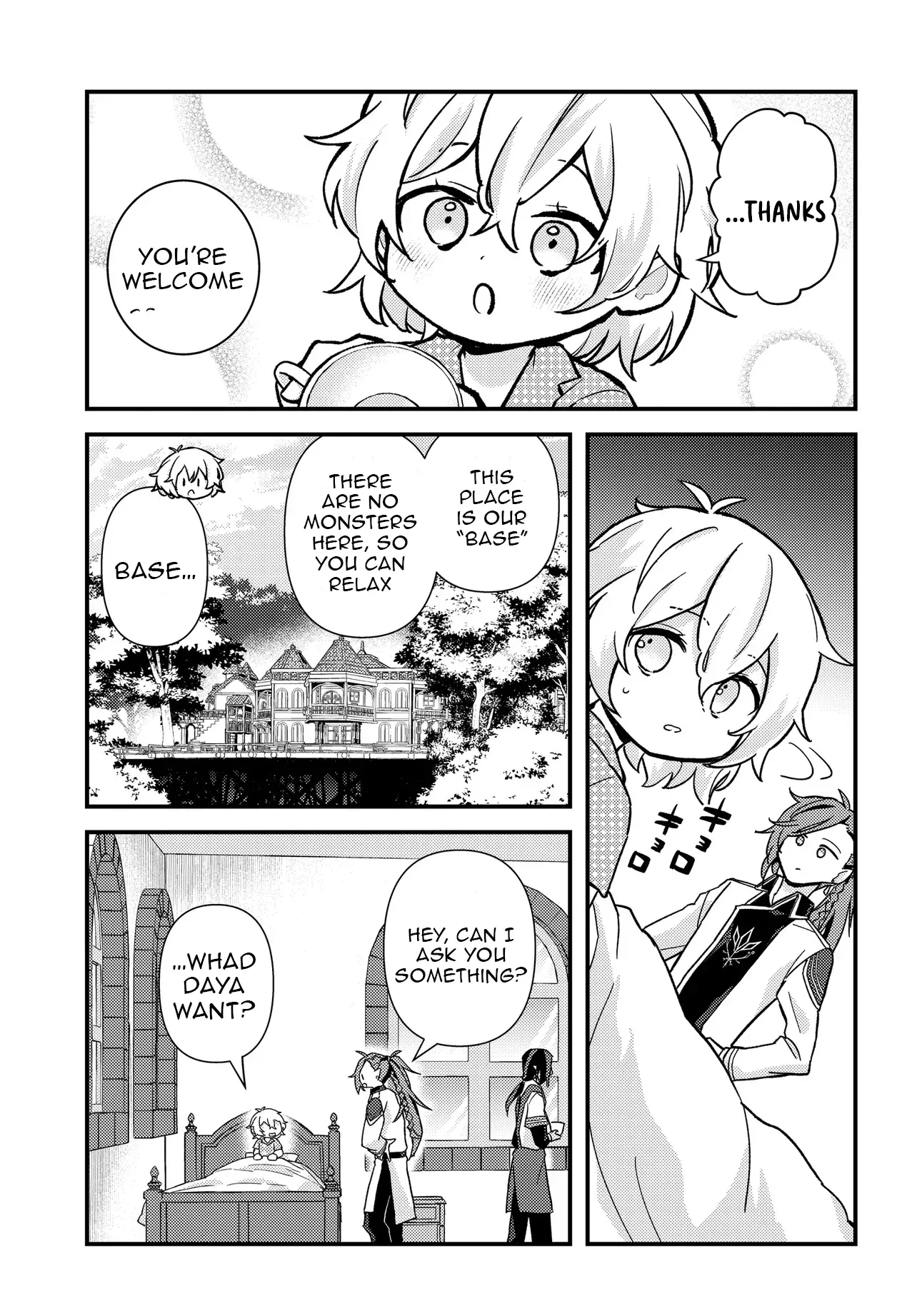 Chibikko Tenseisha wa Teni Oenai! ~Tensei Shitara Chibikko Datta Kedo, Seijuu to Issho ni Chudooon! Suru~ Chapter 1 page 16 - 