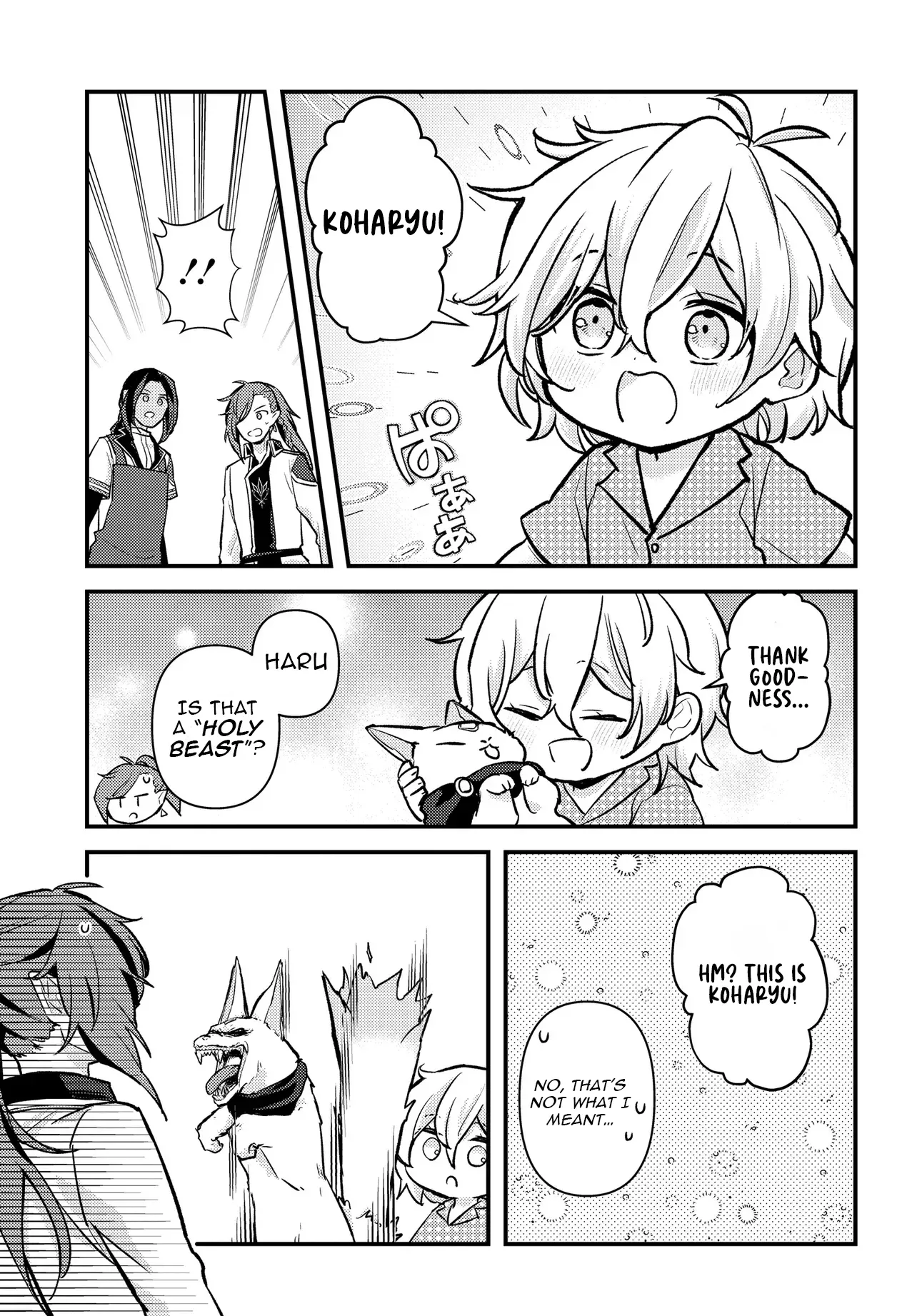 Chibikko Tenseisha wa Teni Oenai! ~Tensei Shitara Chibikko Datta Kedo, Seijuu to Issho ni Chudooon! Suru~ Chapter 1 page 20 - 