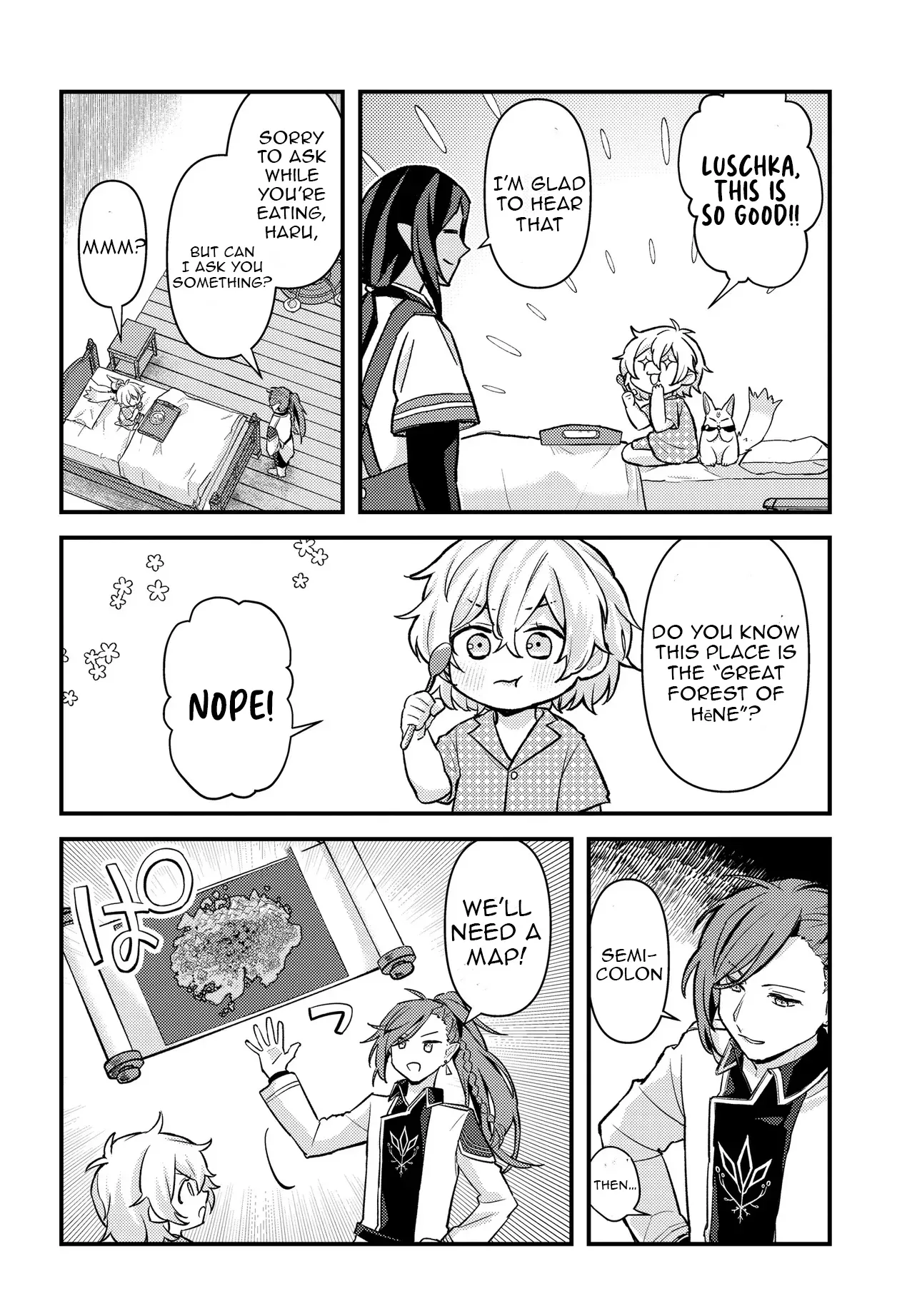 Chibikko Tenseisha wa Teni Oenai! ~Tensei Shitara Chibikko Datta Kedo, Seijuu to Issho ni Chudooon! Suru~ Chapter 1 page 23 - 