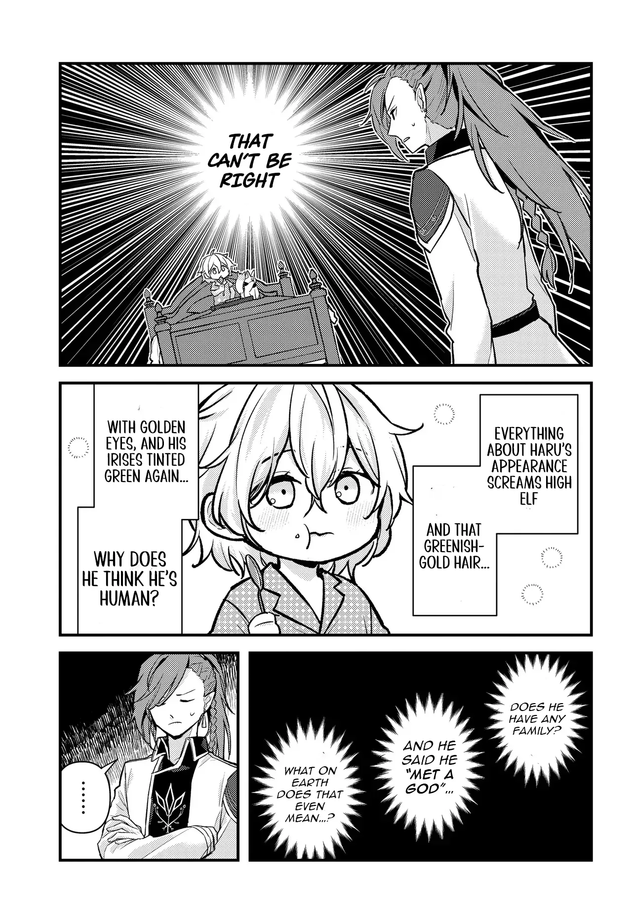 Chibikko Tenseisha wa Teni Oenai! ~Tensei Shitara Chibikko Datta Kedo, Seijuu to Issho ni Chudooon! Suru~ Chapter 1 page 28 - 